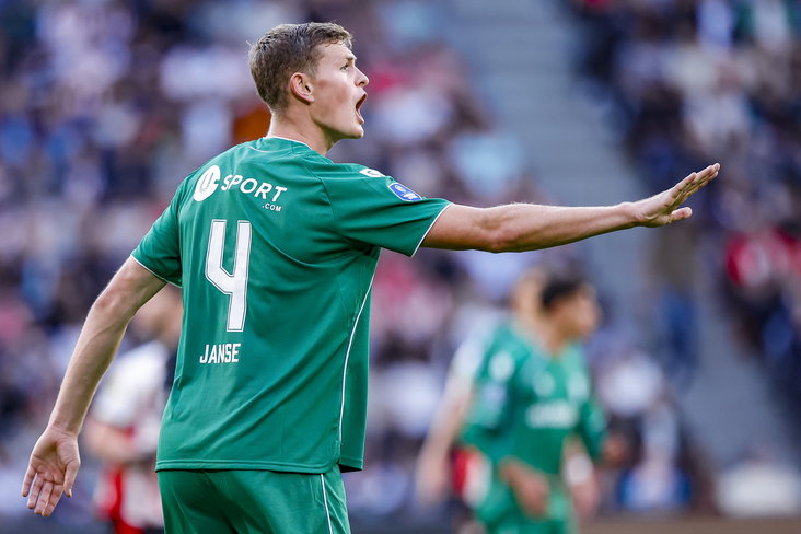 Dies Janse in actie voor FC Groningen
