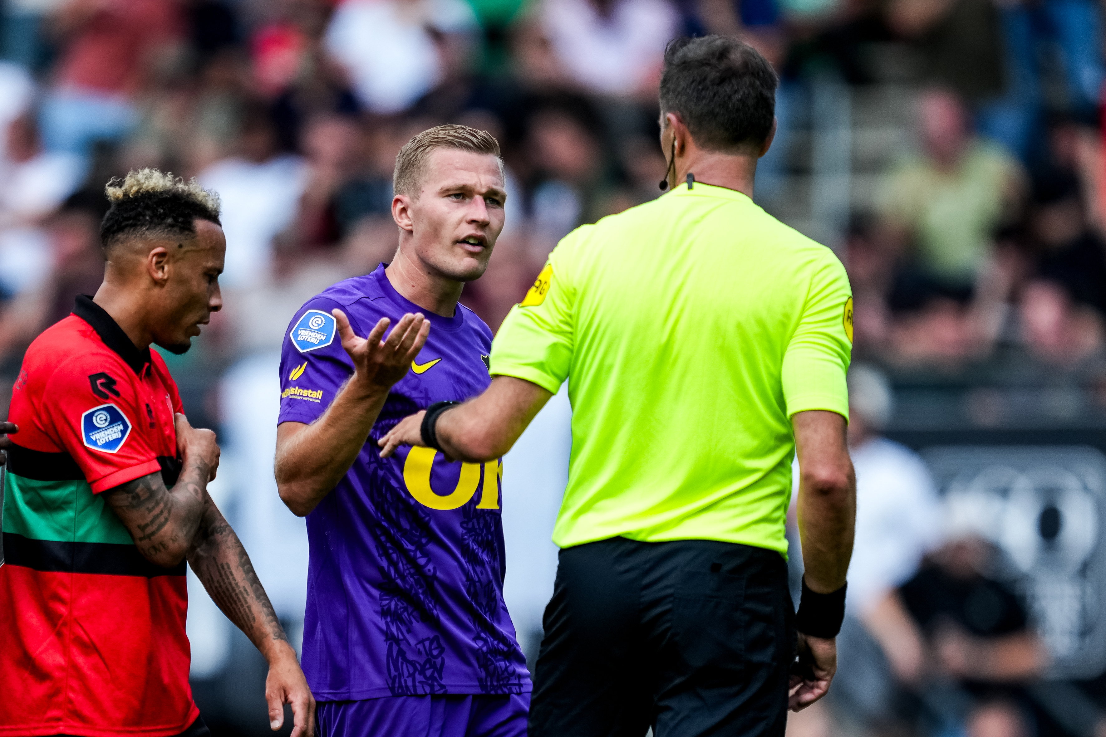 Boy Kemper is niet blij tegen NEC