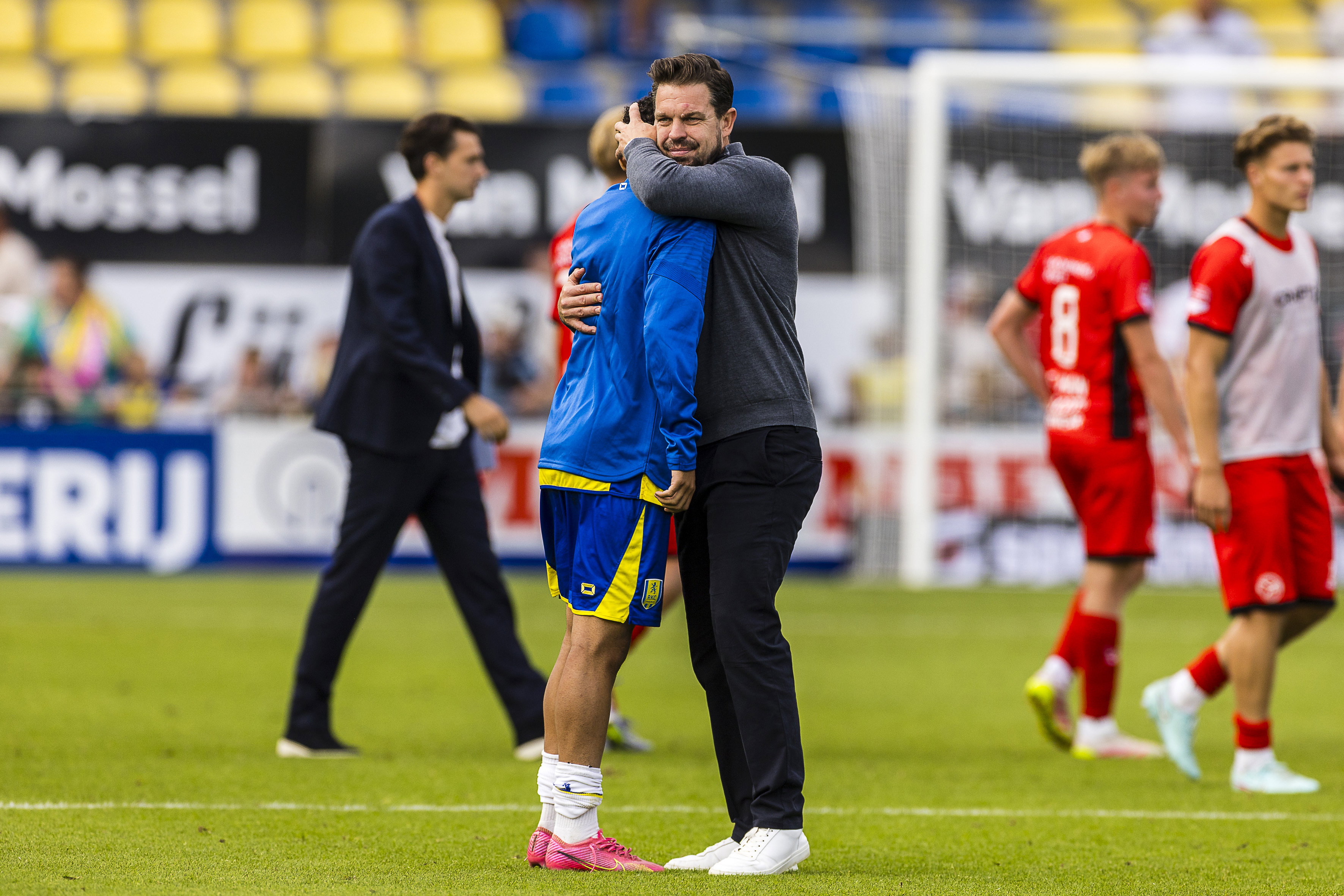 Sander Duits met Daouda Weidmann