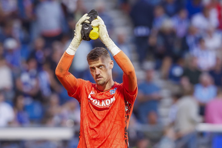 Andries Noppert tegen Go Ahead Eagles
