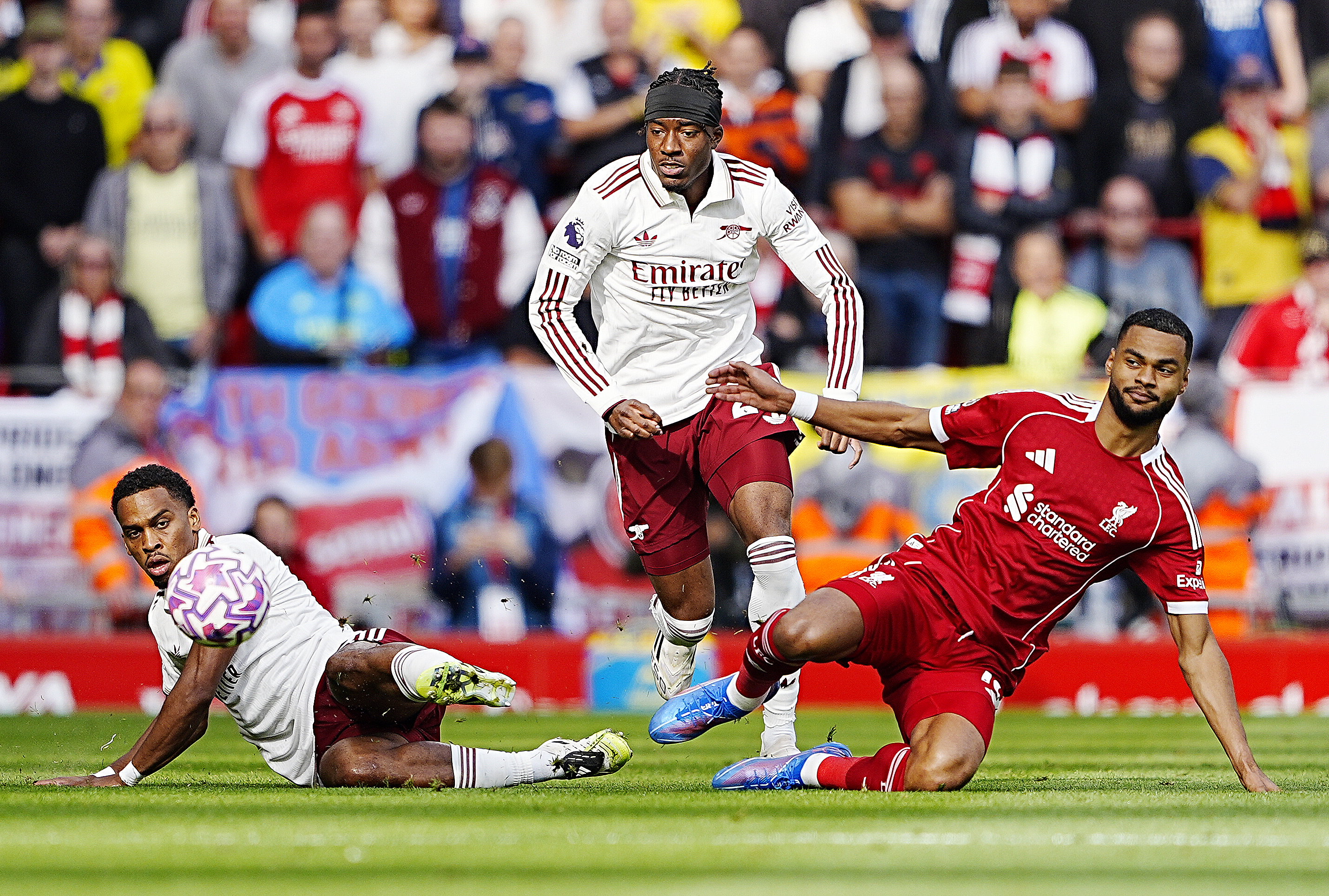 Jurriën Timber, Noni Madueke en Cody Gakpo