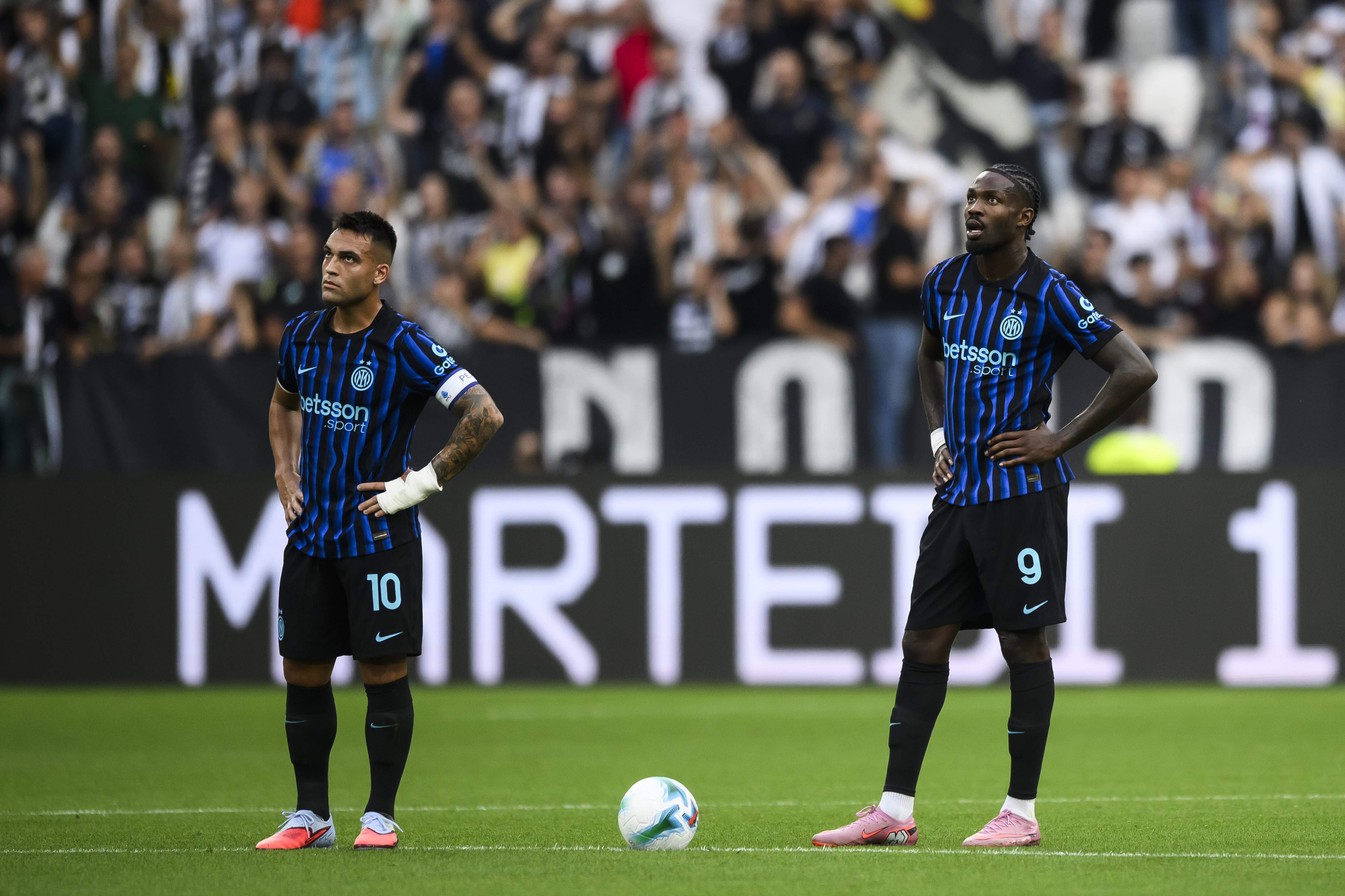 Lautaro Martinez en Marcus Thuram
