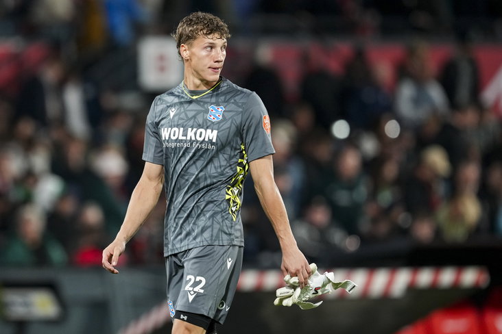 Bernt Klaverboer in de Kuip