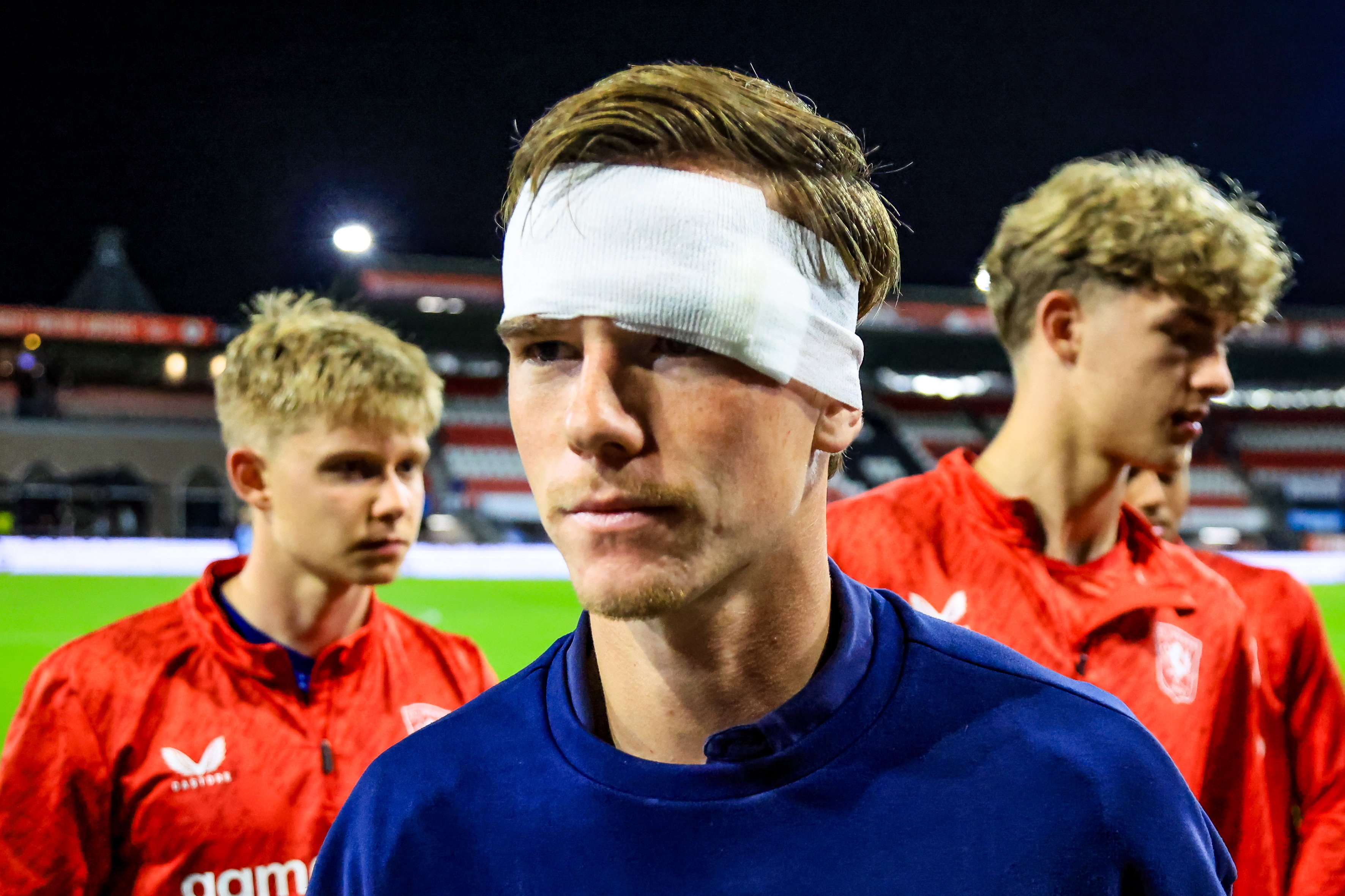 Daan Rots met een tulband