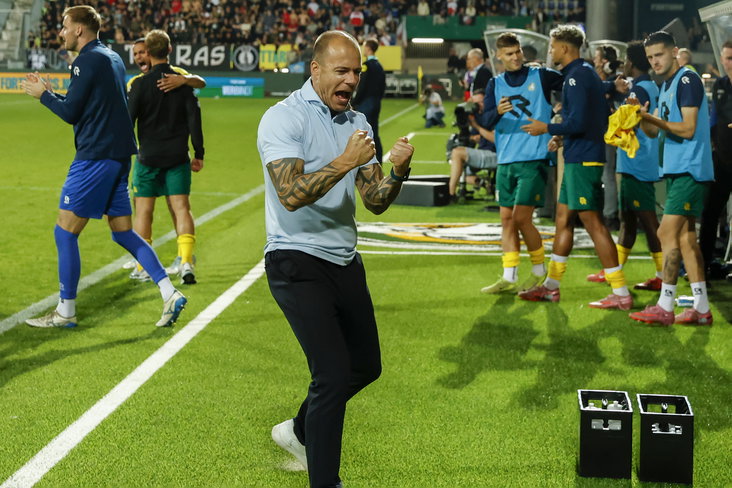 Danny Buijs juicht