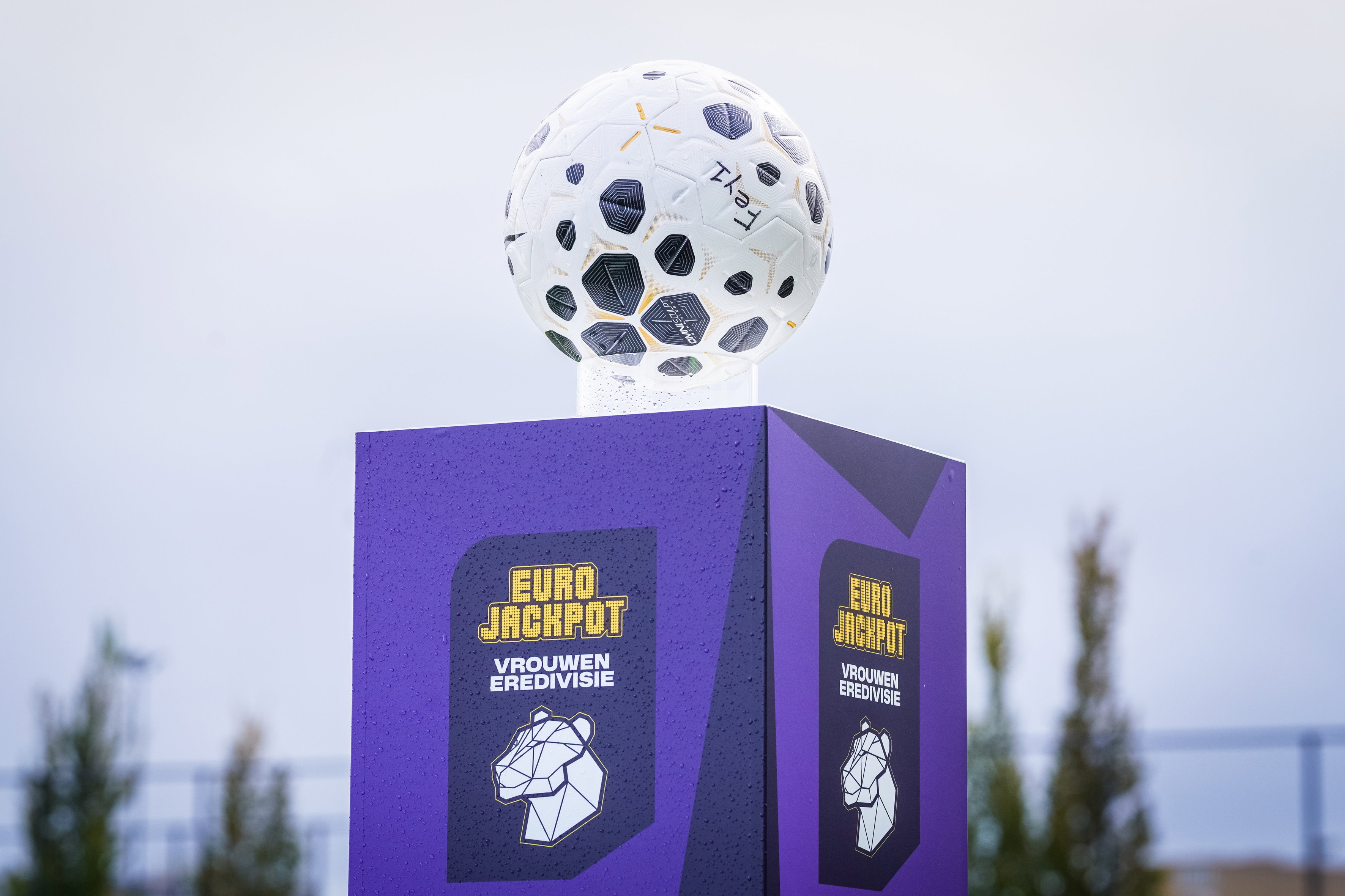 Een bal in de Eurojackpot Vrouwen Eredivisie