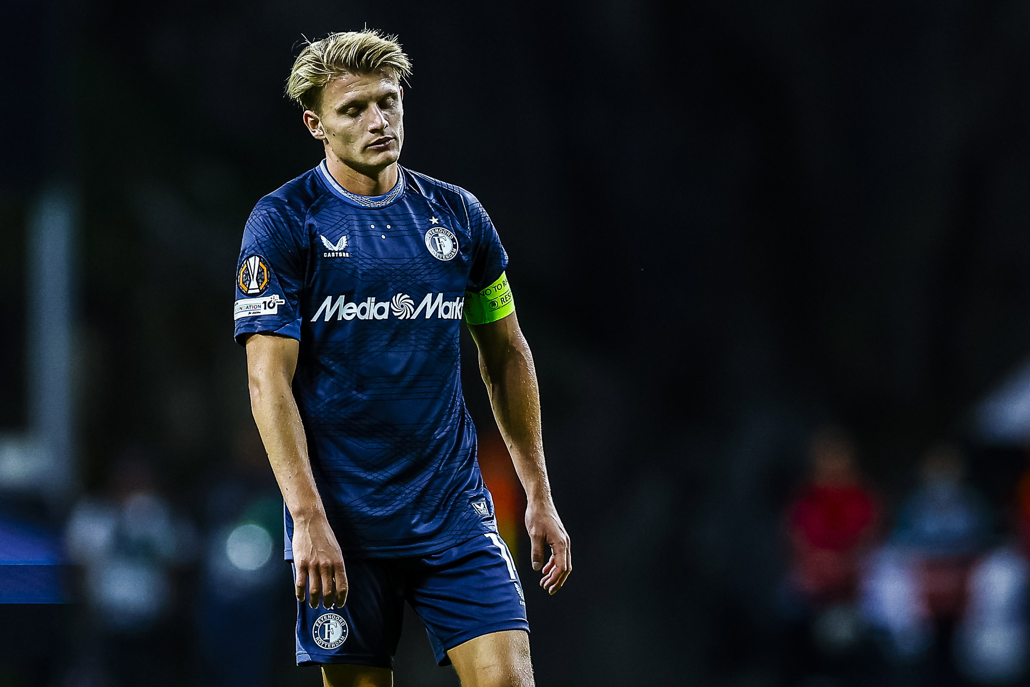 Sem Steijn zichtbaar teleurgesteld