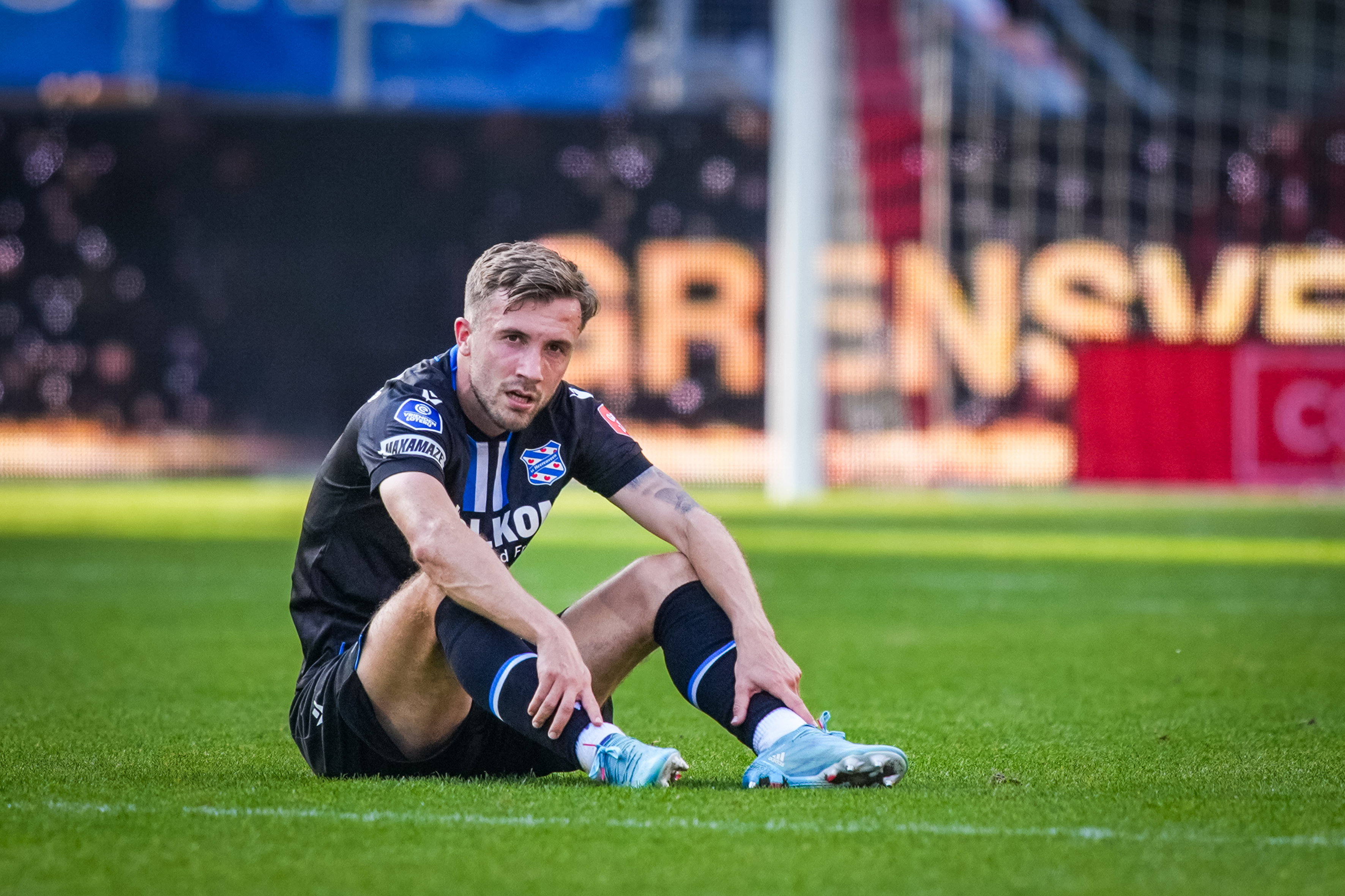 Dylan Vente baalt van de gelijkmaker van FC Utrecht