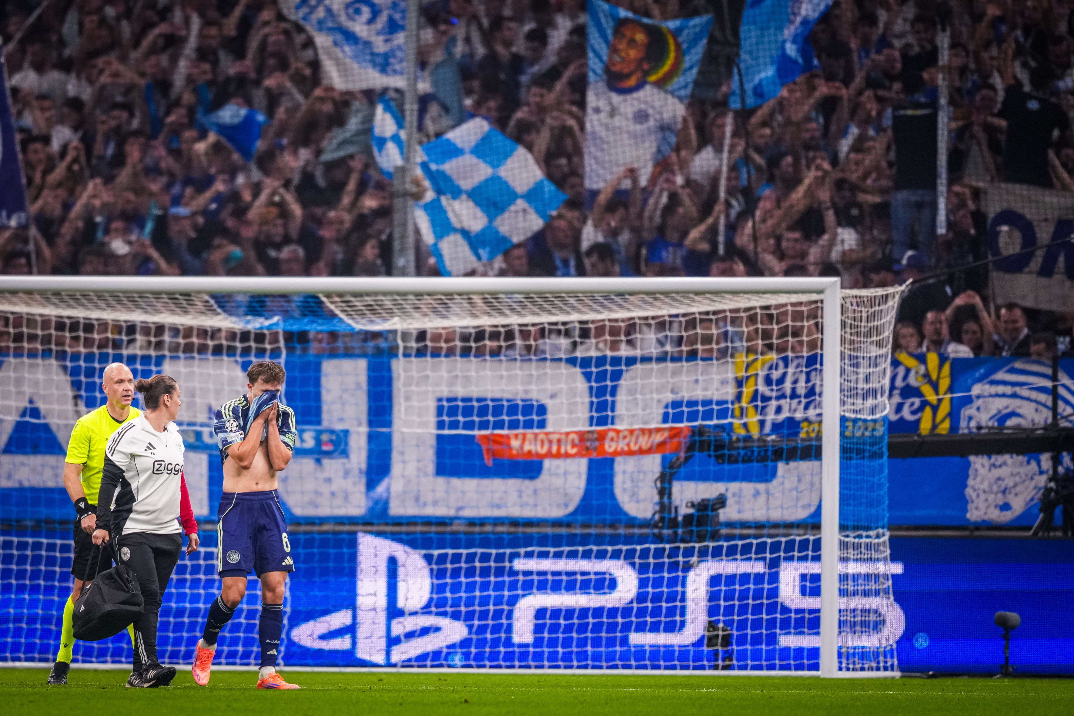 Youri Regeer baalt bij Olympique Marseille