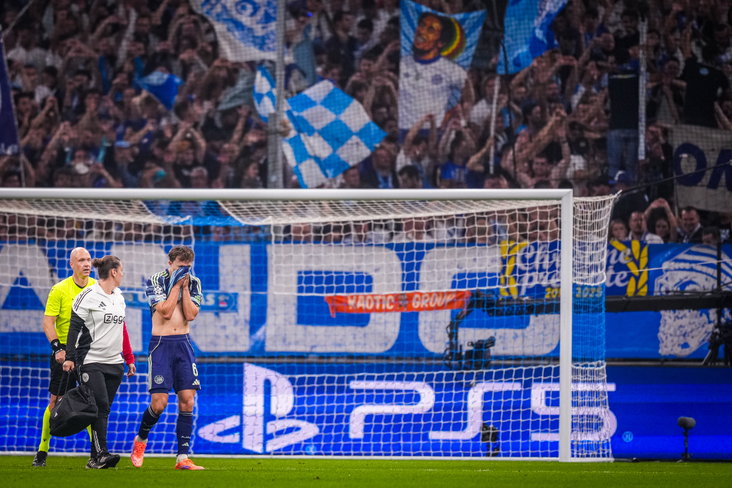 Youri Regeer baalt bij Olympique Marseille