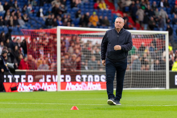 Ron Jans in De Kuip