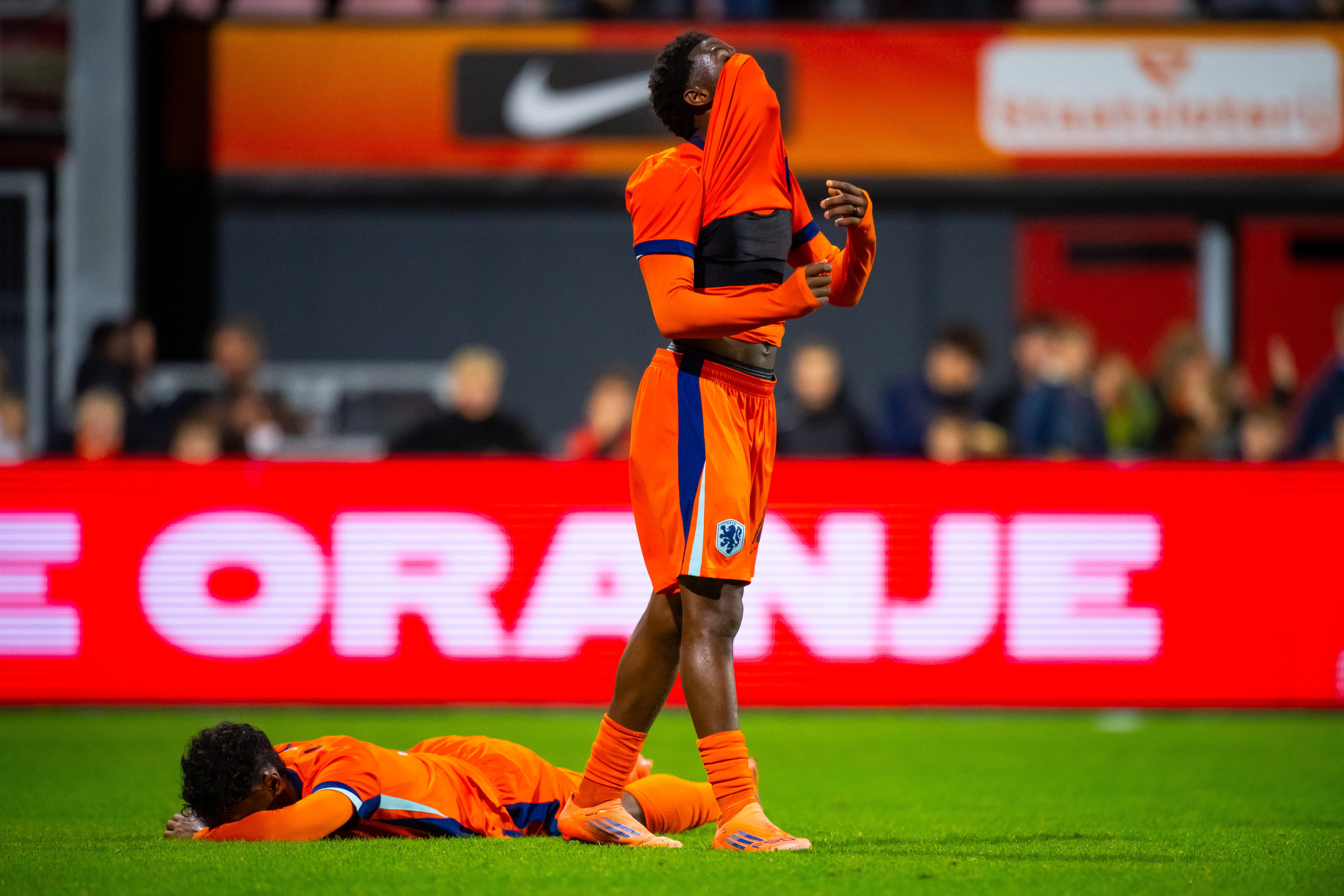Isaac Babadi baalt bij Jong Oranje