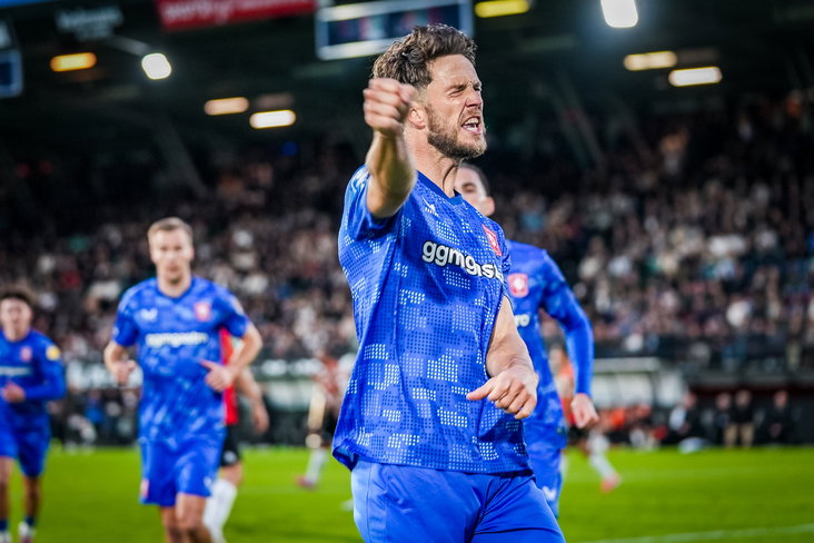 Ricky van Wolfswinkel juicht