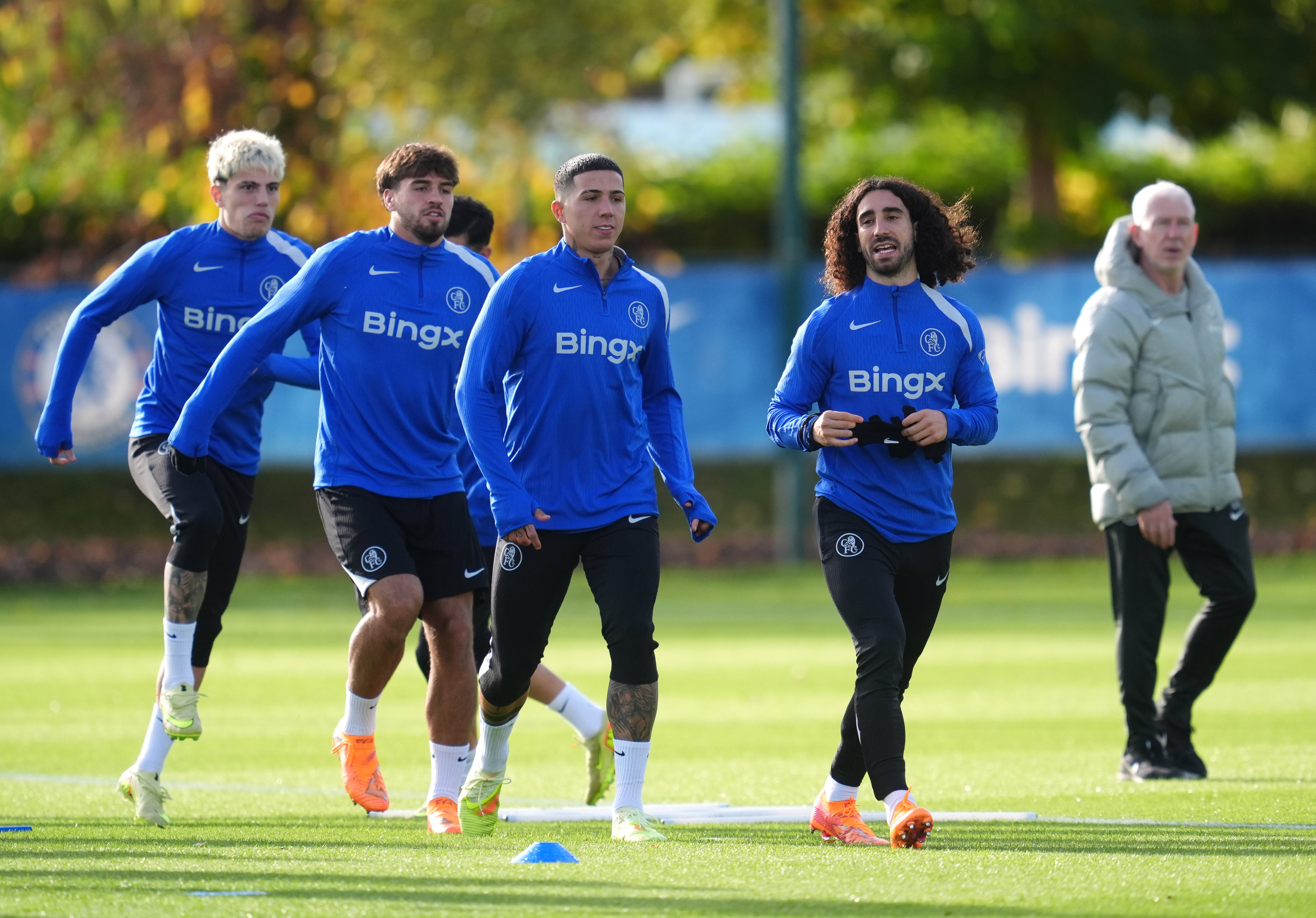 Training van Chelsea