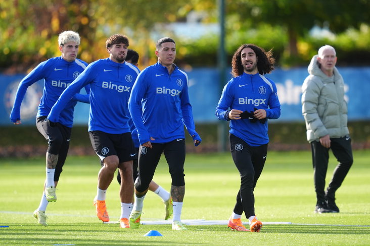 Training van Chelsea