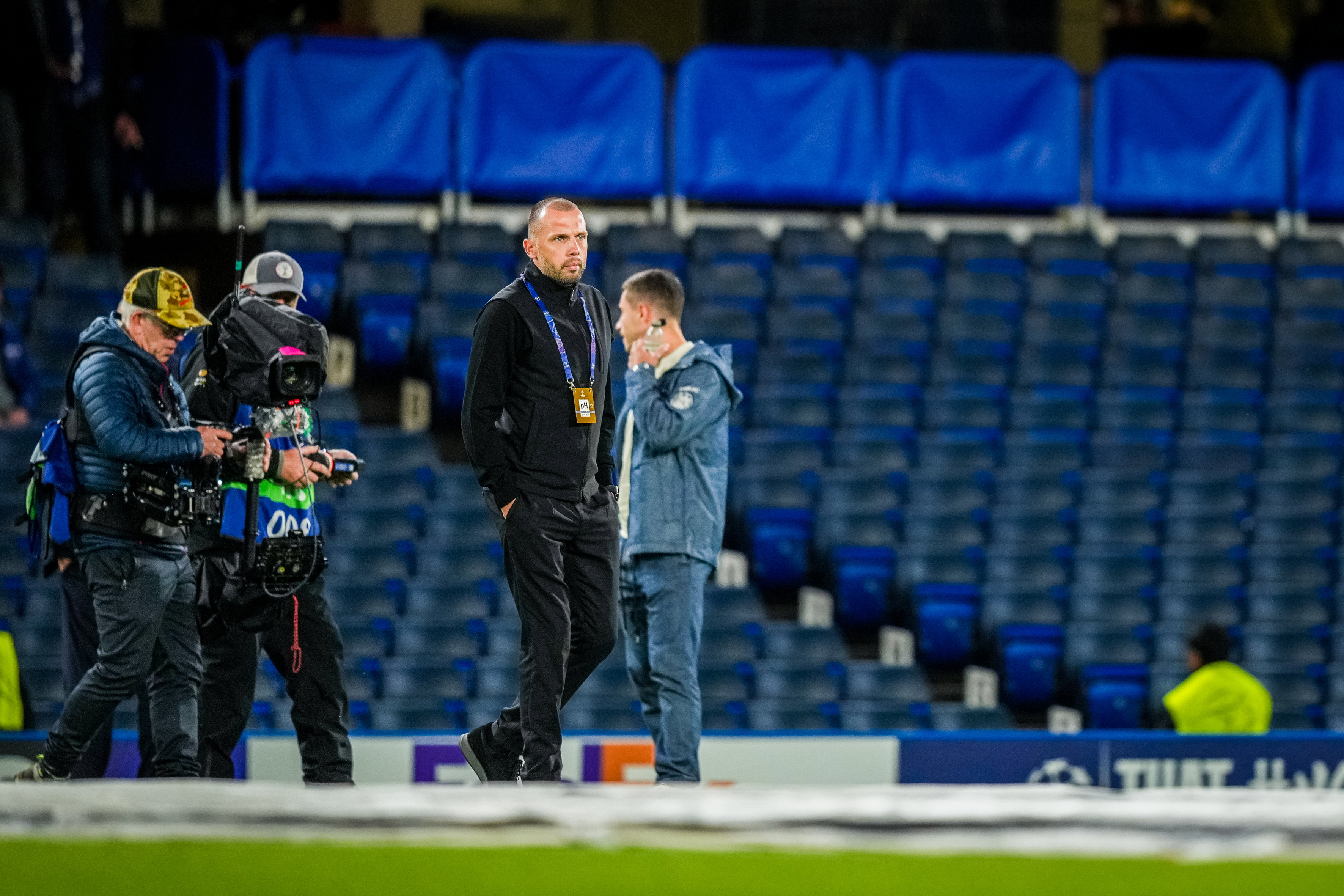 John Heitinga op Stamford Bridge