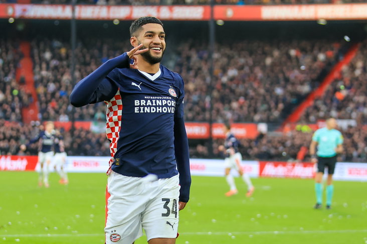 Ismael Saibari na zijn hattrick tegen Feyenoord