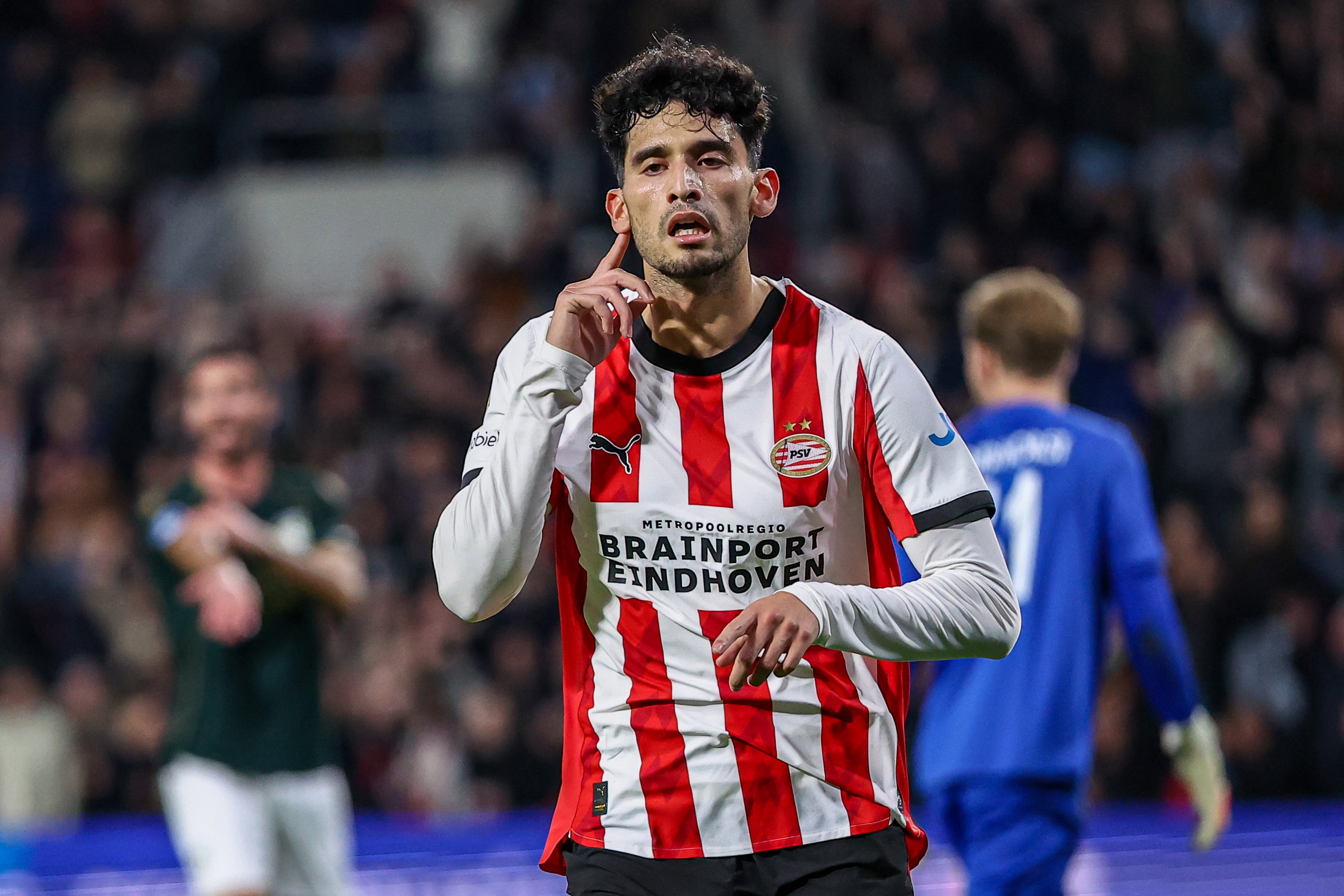 Ricardo Pepi na zijn goal tegen Fortuna Sittard