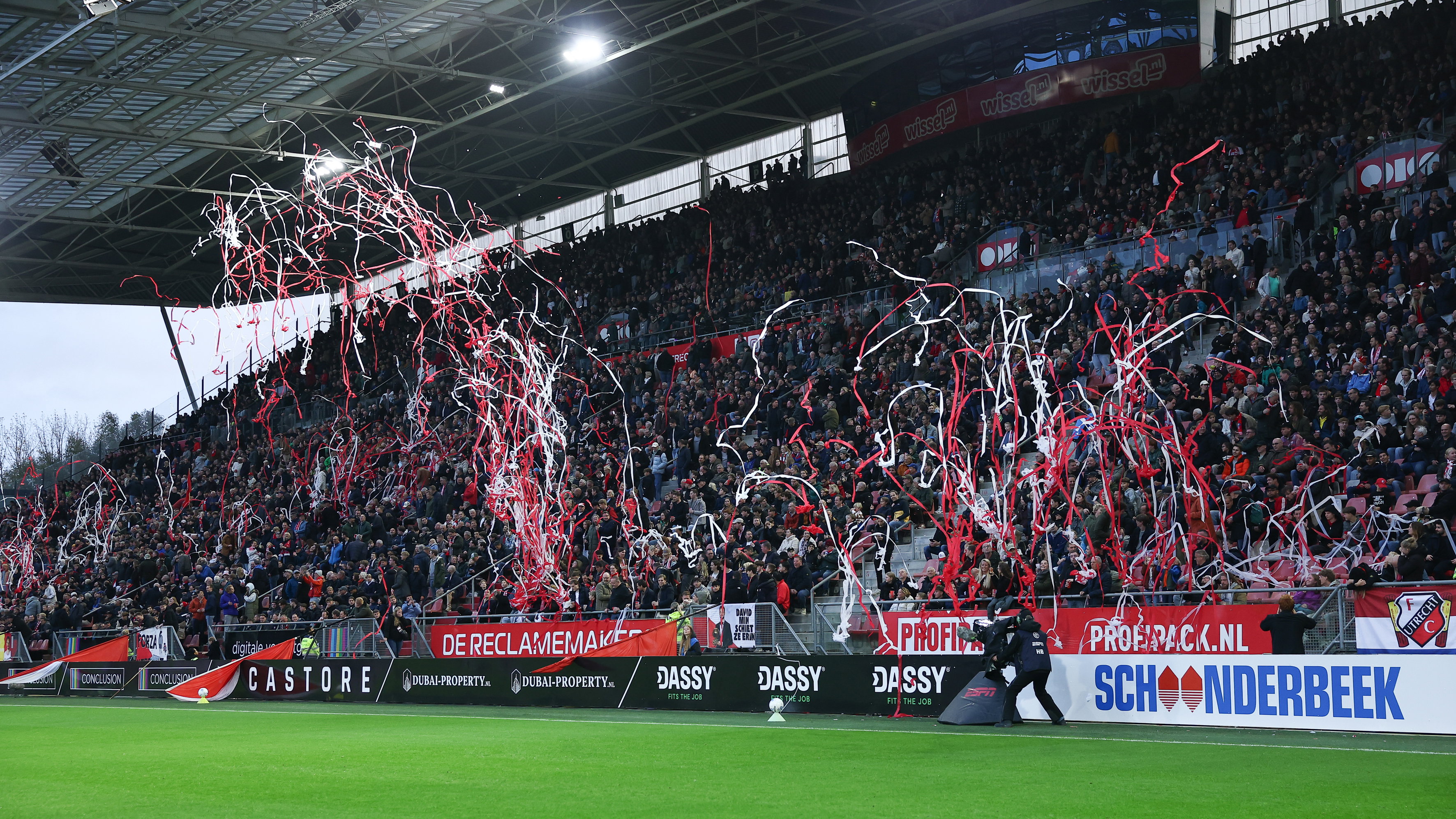 Supporters van FC Utrecht