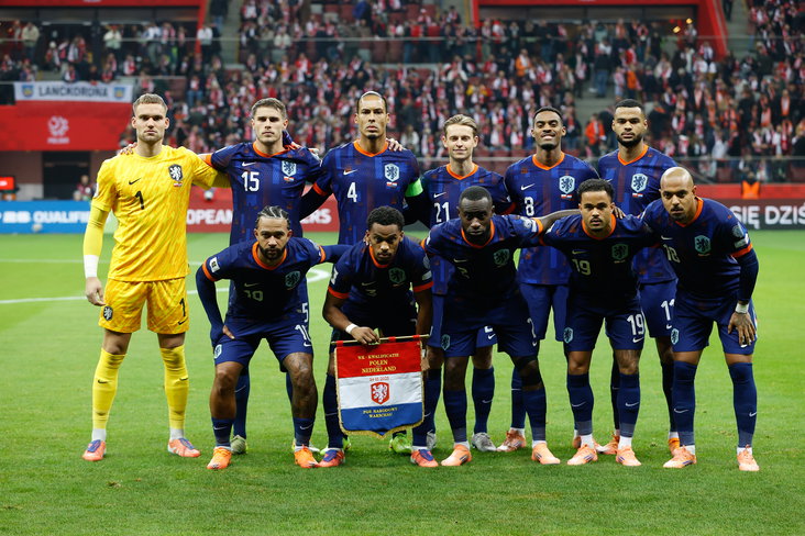 Het Nederlands elftal