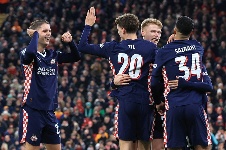 PSV stunt in Liverpool