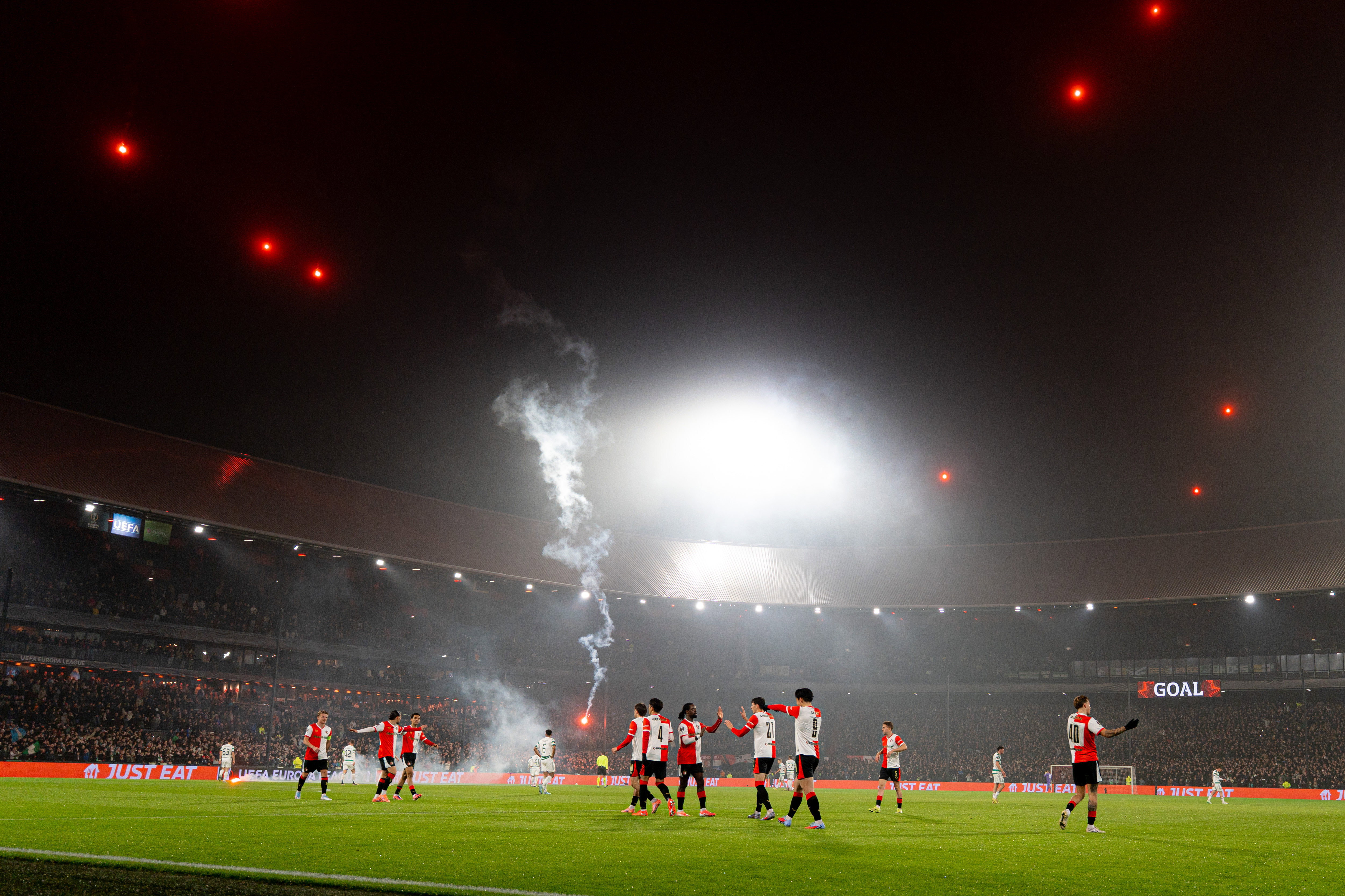 De Kuip tijdens Feyenoord-Celtic