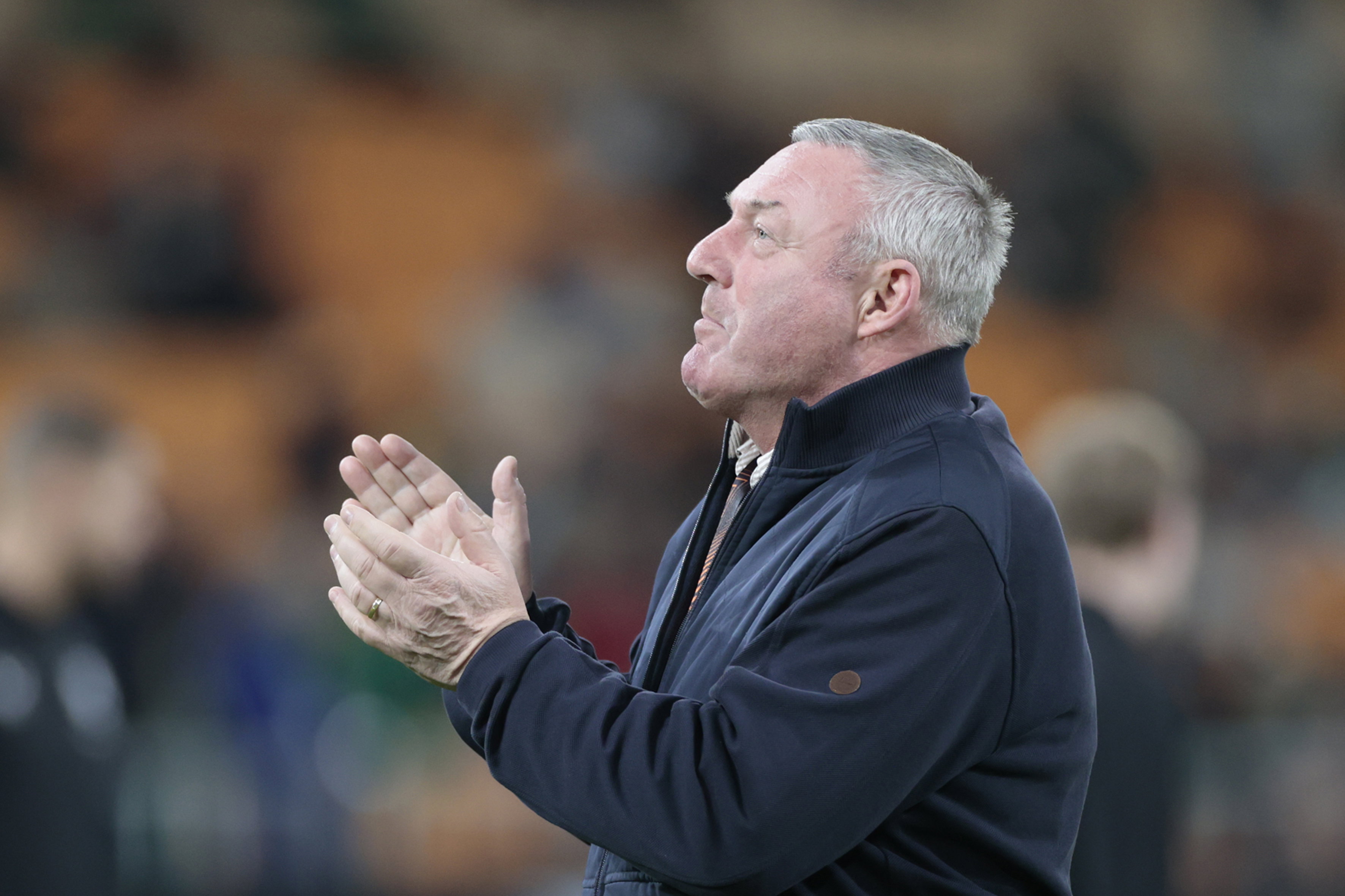 Ron Jans na het duel tussen FC Utrecht en Real Betis