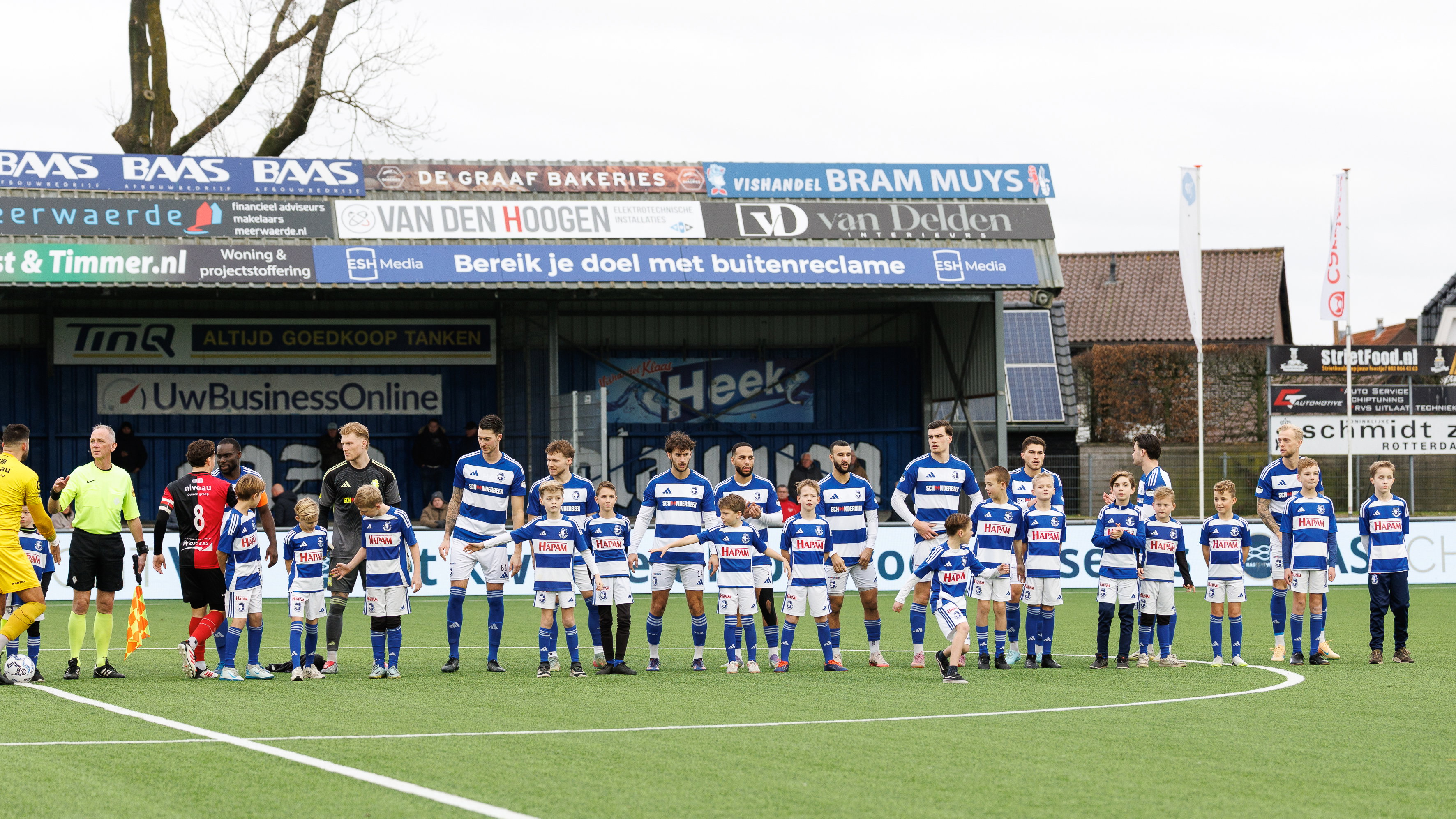 SV Spakenburg op Sportpark de Westmaat