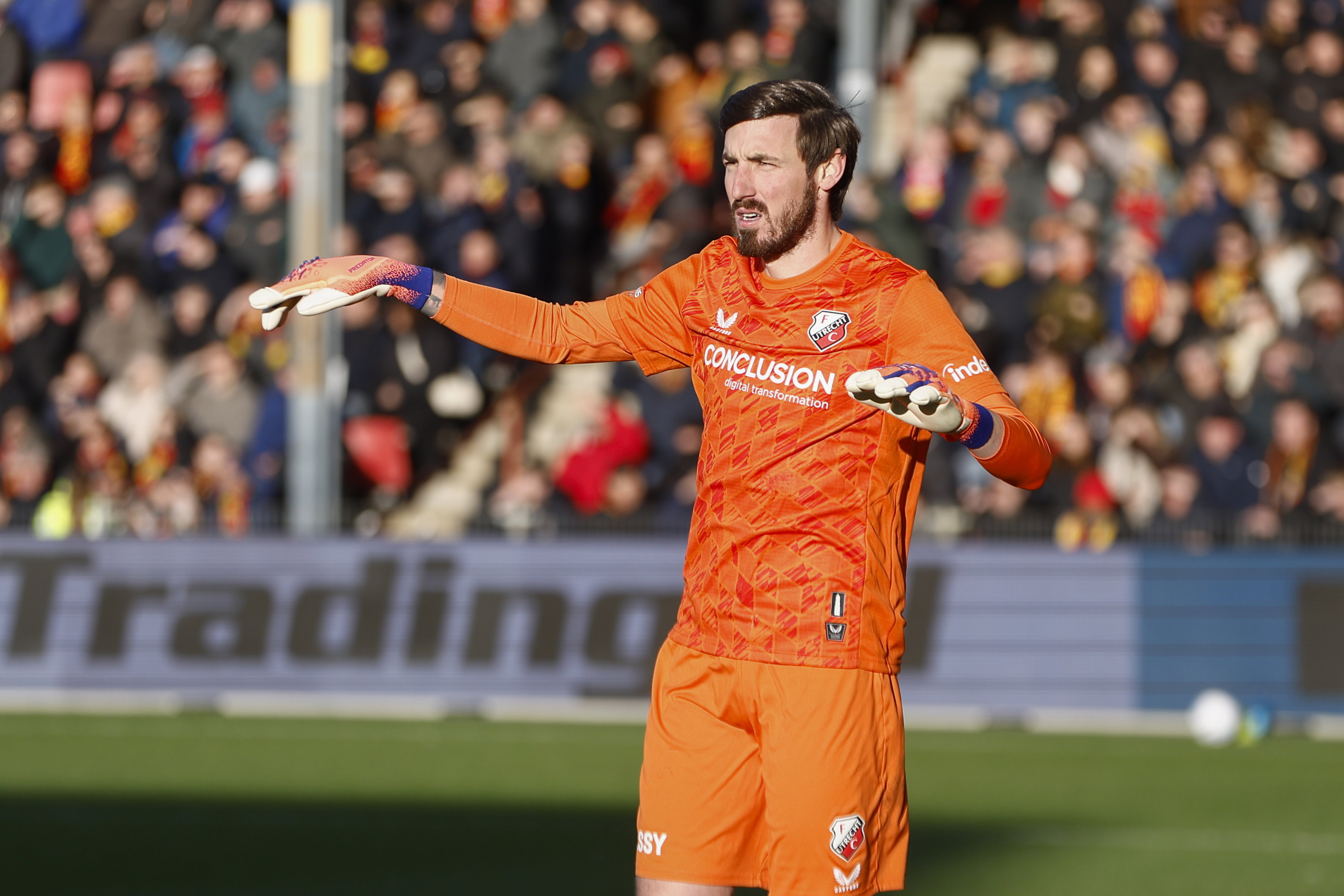 Vasilis Barkas tegen Go Ahead Eagles