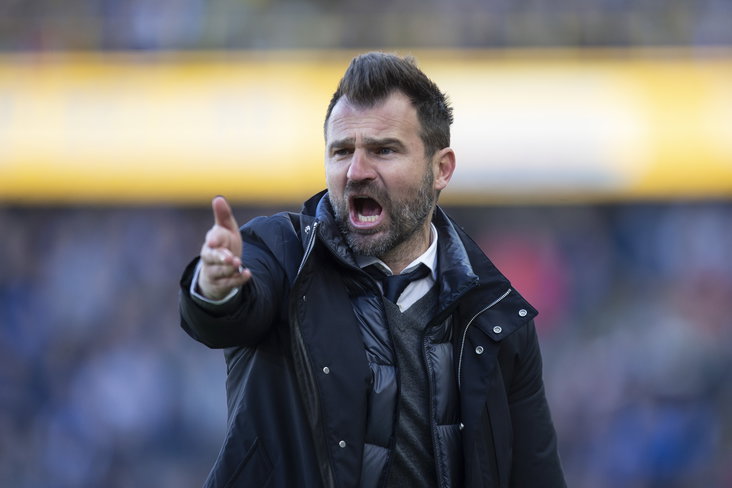 Ivan Leko als trainer van Club Brugge