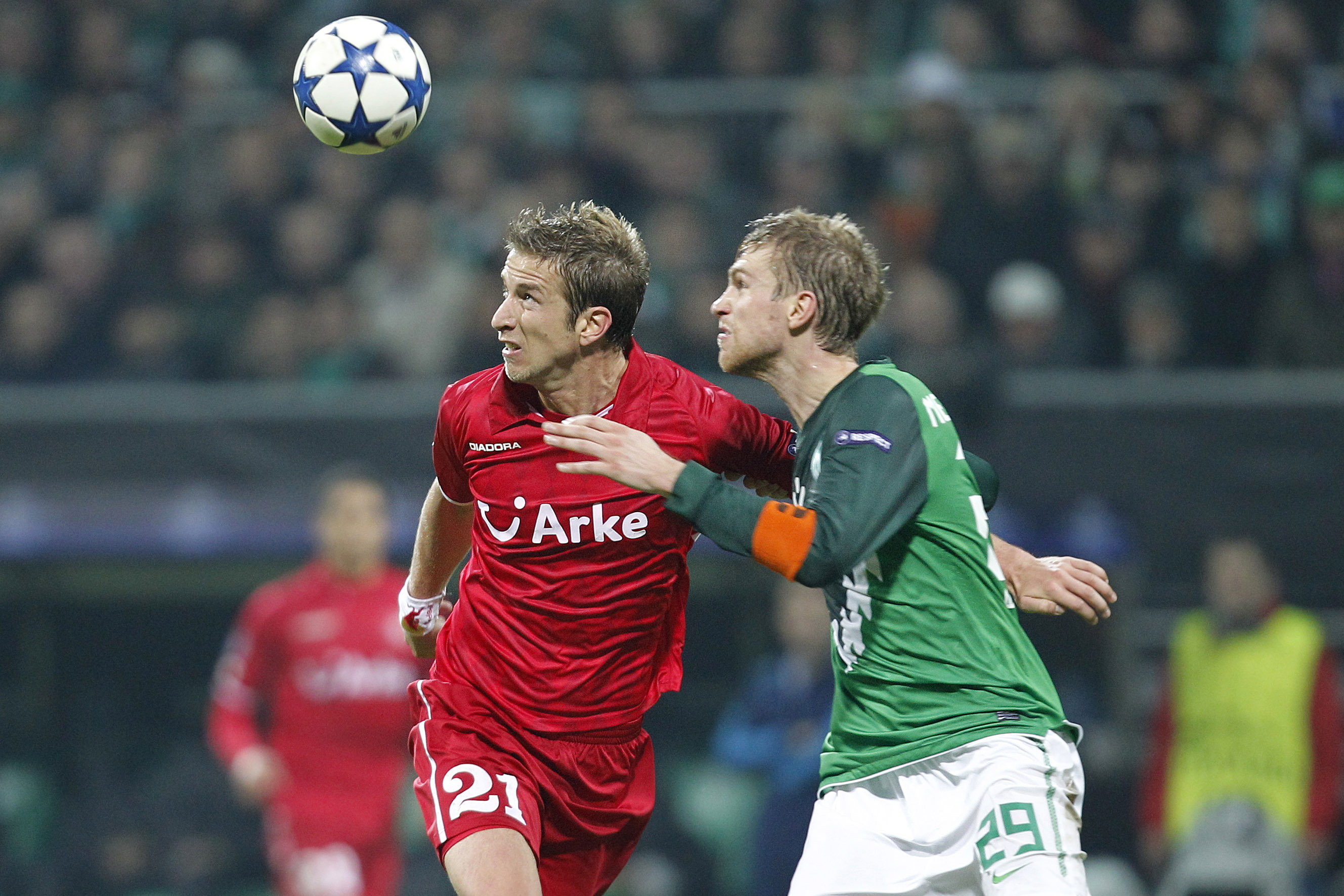 Marc Janko met FC Twente in de Champions League