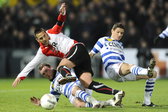 Jhon van Beukering in actie namens Feyenoord