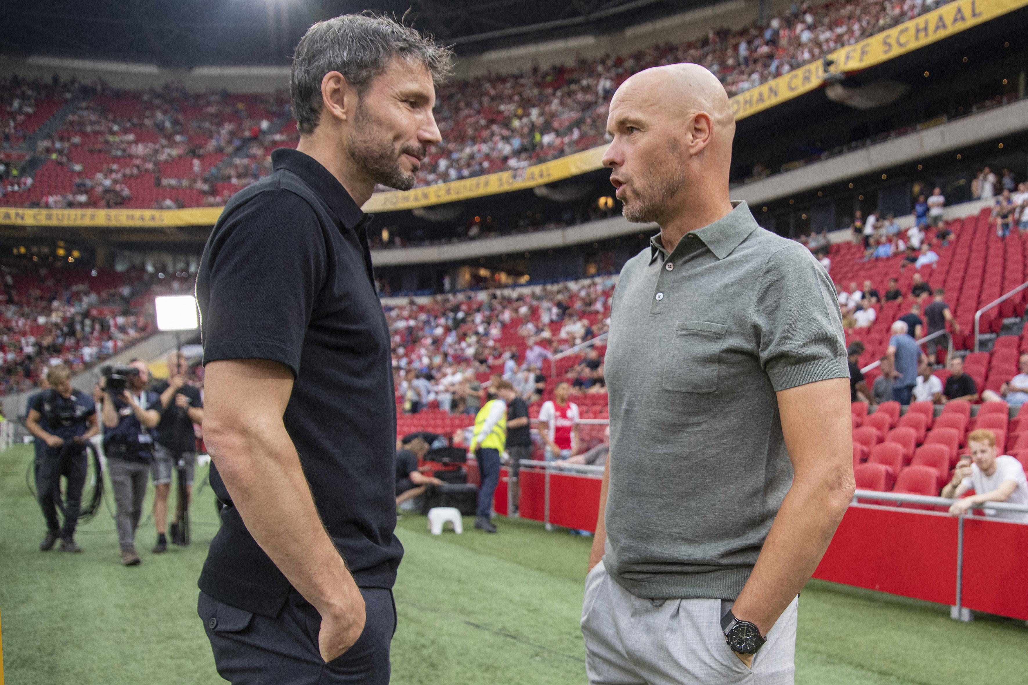 Mark van Bommel en Erik ten Hag