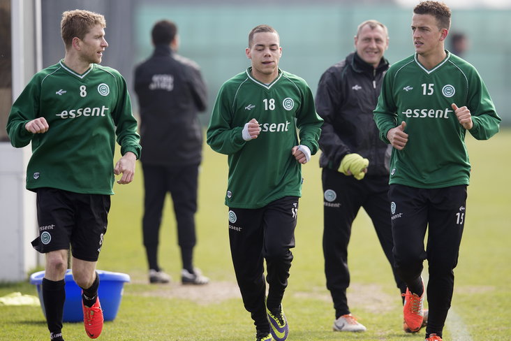Nick Bakker bij FC Groningen