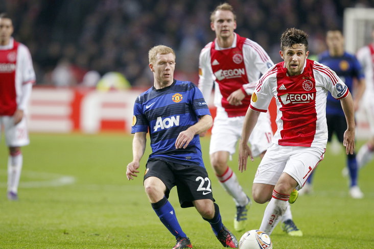 Paul Scholes tegen Ajax