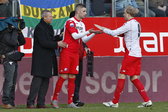 Lars Veldwijk in zijn tijd bij FC Utrecht