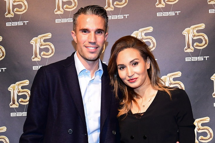 Robin en Bouchra van Persie