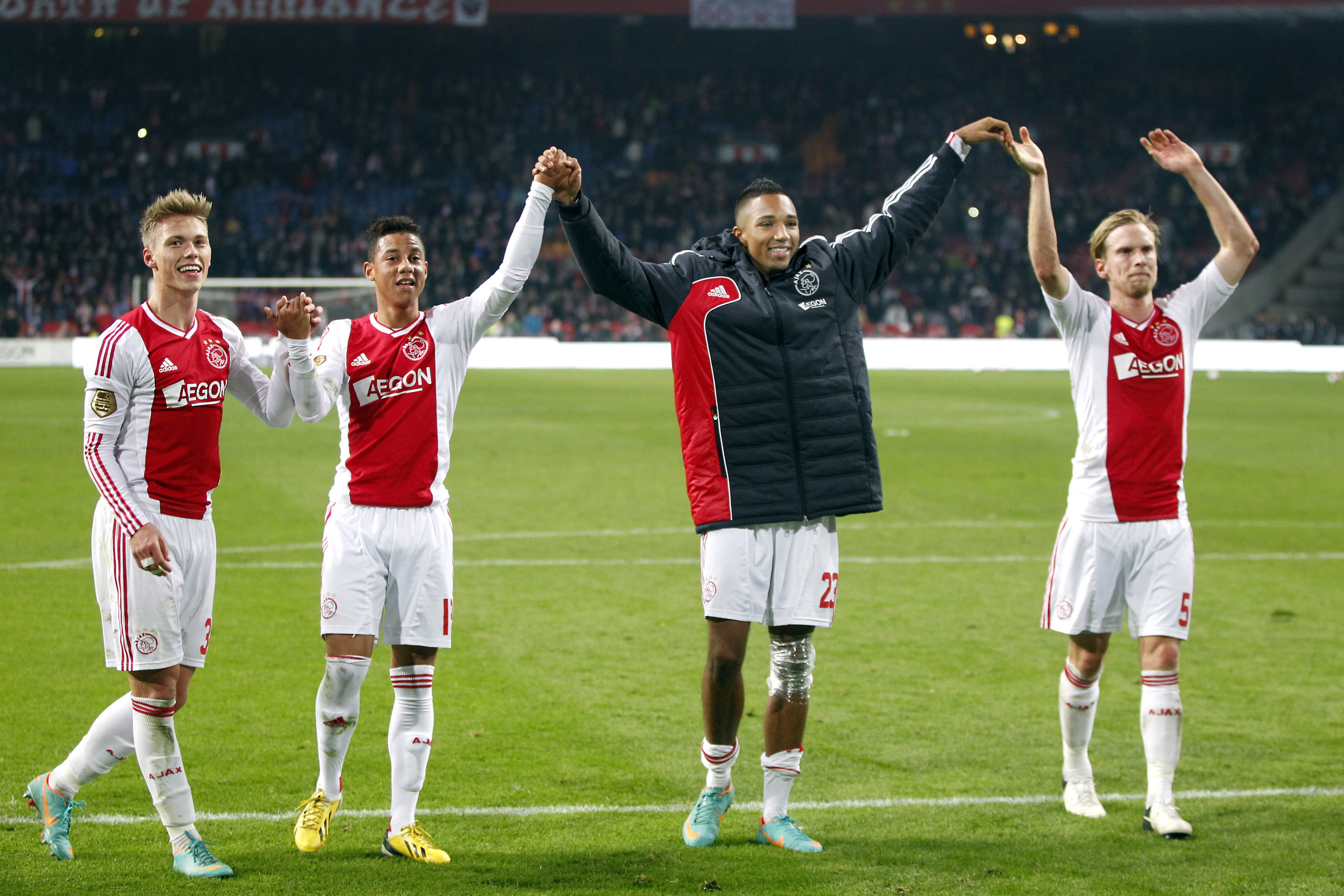 Danny Hoesen, VIktor Fischer en Christian Poulsen