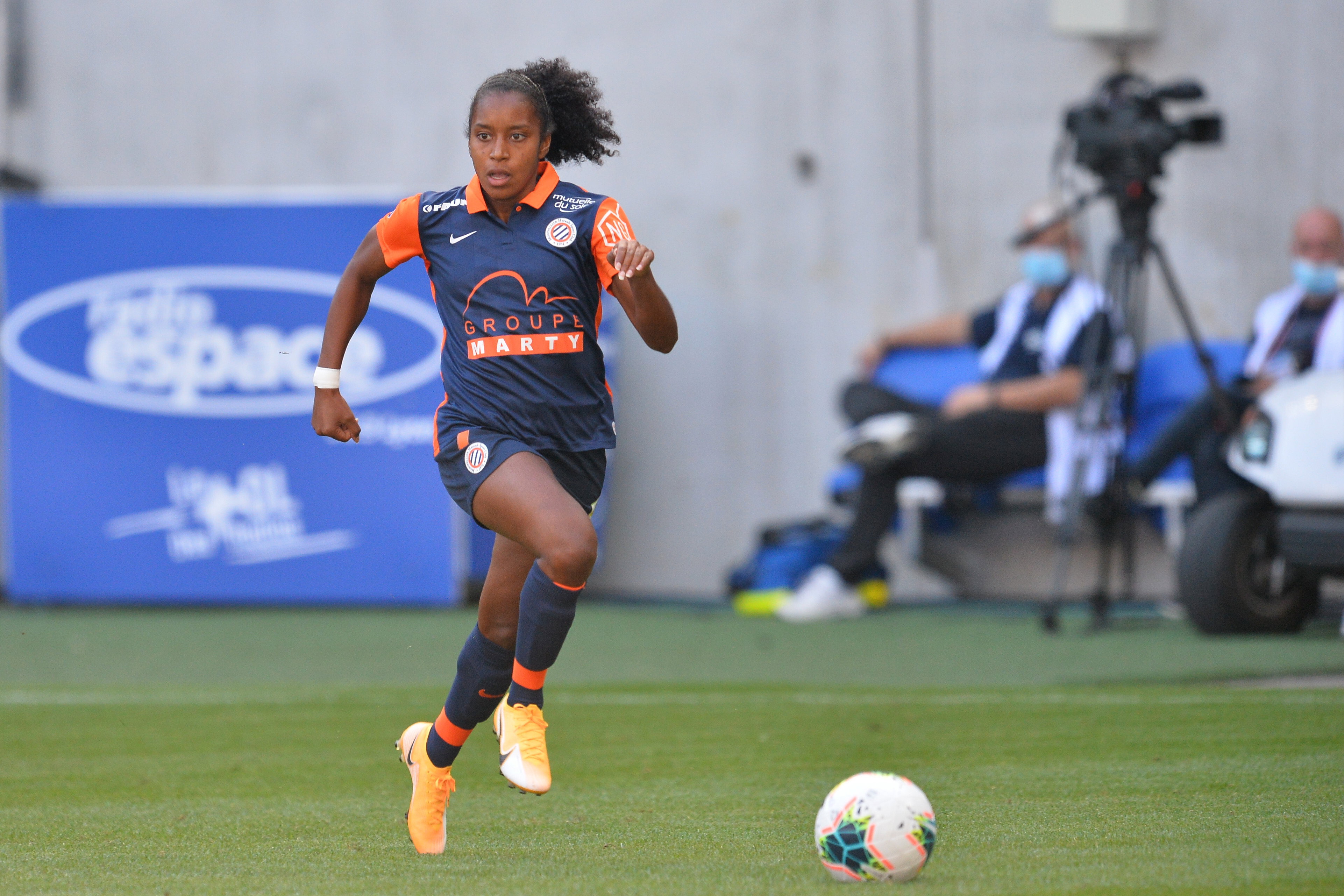 Ashleigh Weerden in actie namens Montpellier