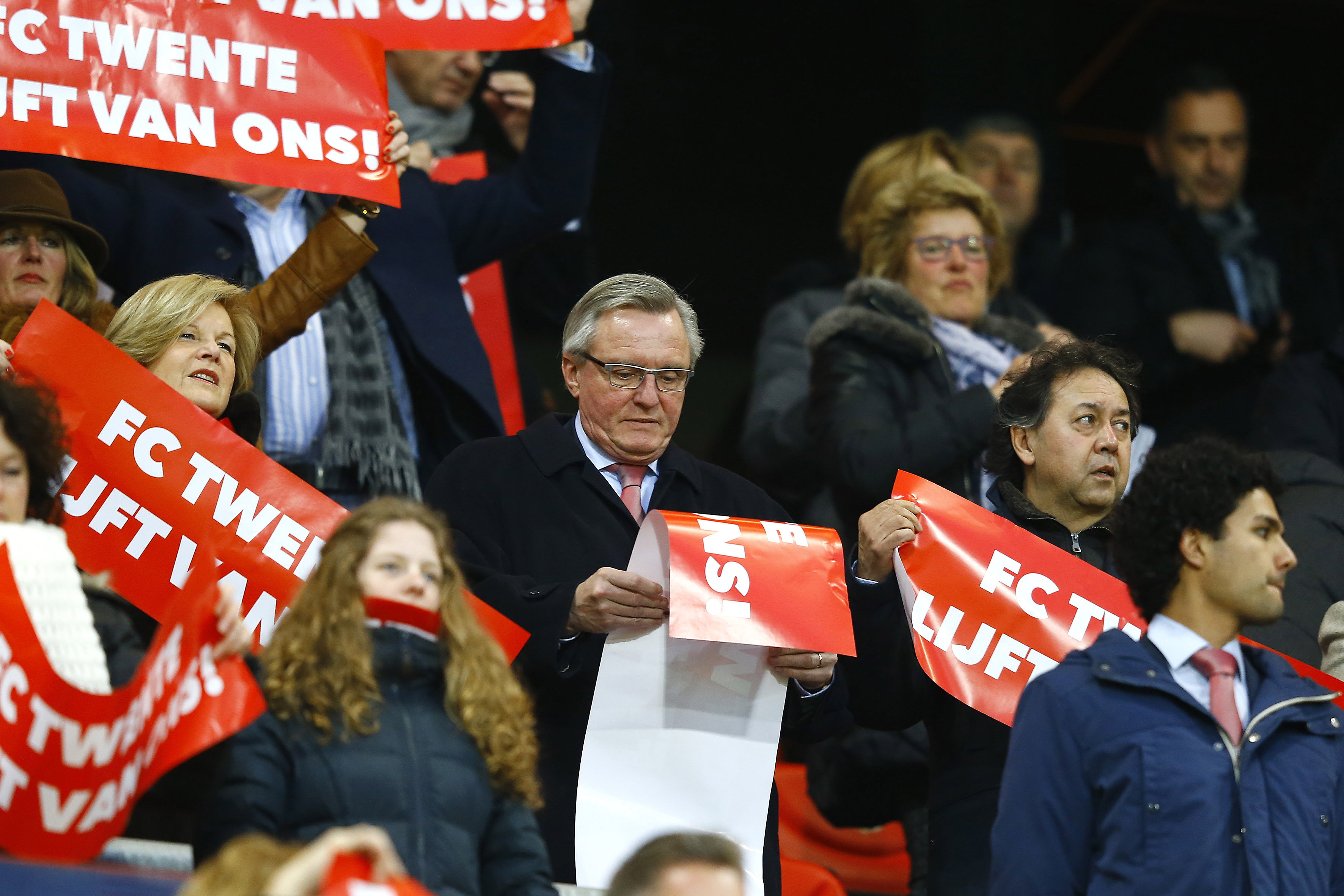 Aldo van der Laan (midden) en Joop Munsterman (rechts)