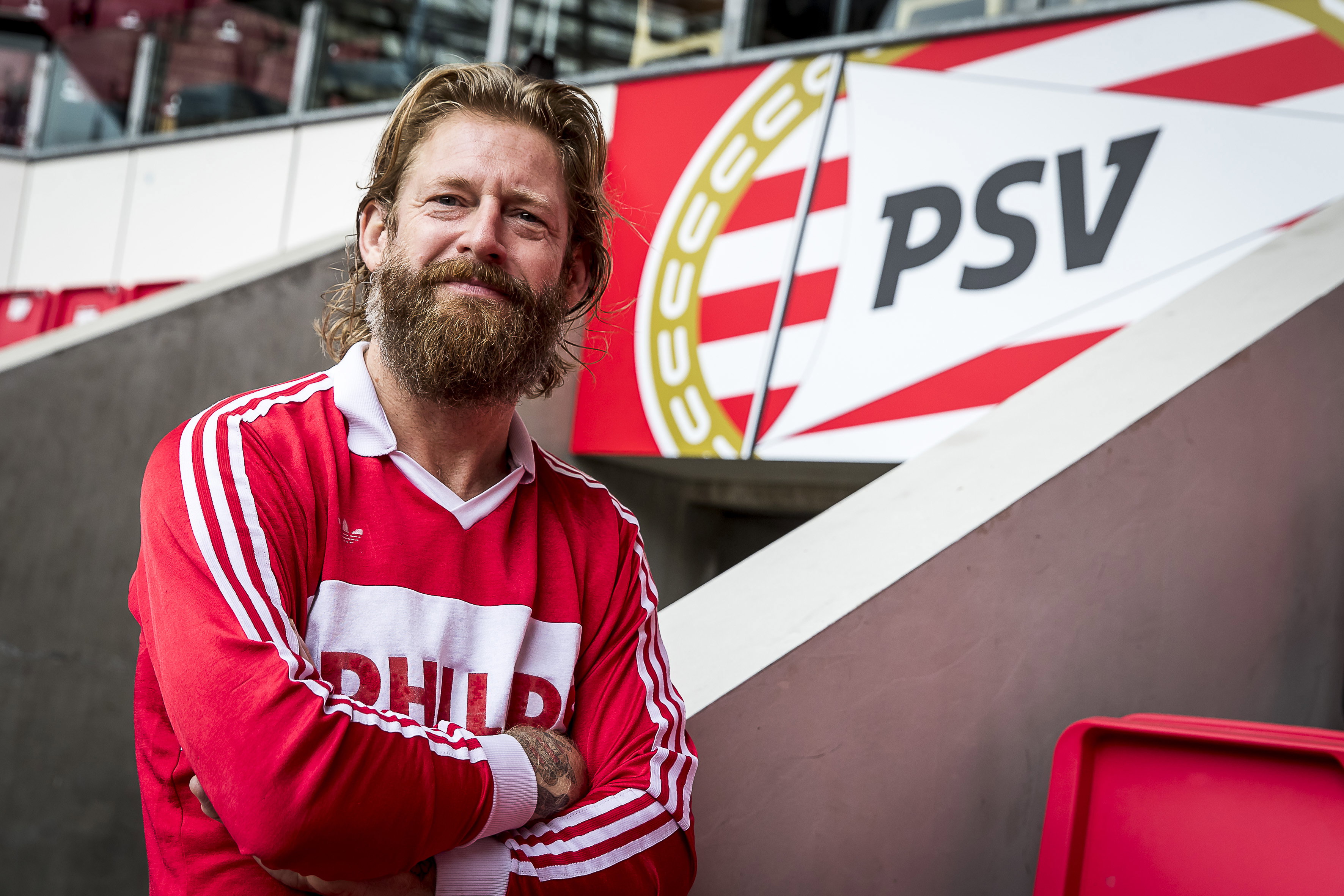 Bjorn van der Doelen in het Philips Stadion