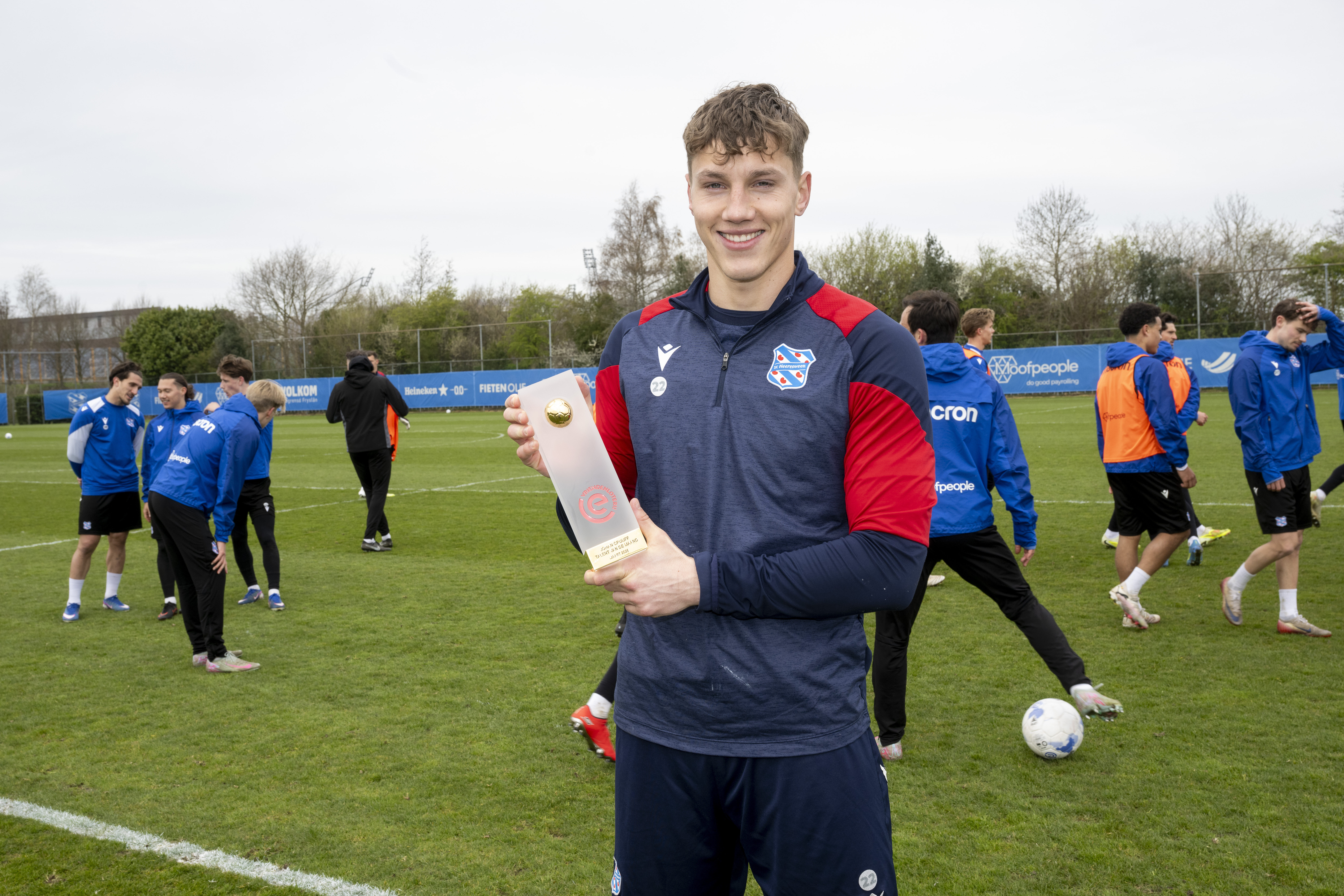 Klaverboer uitgeroepen tot Talent van de Maand in de Eredivisie