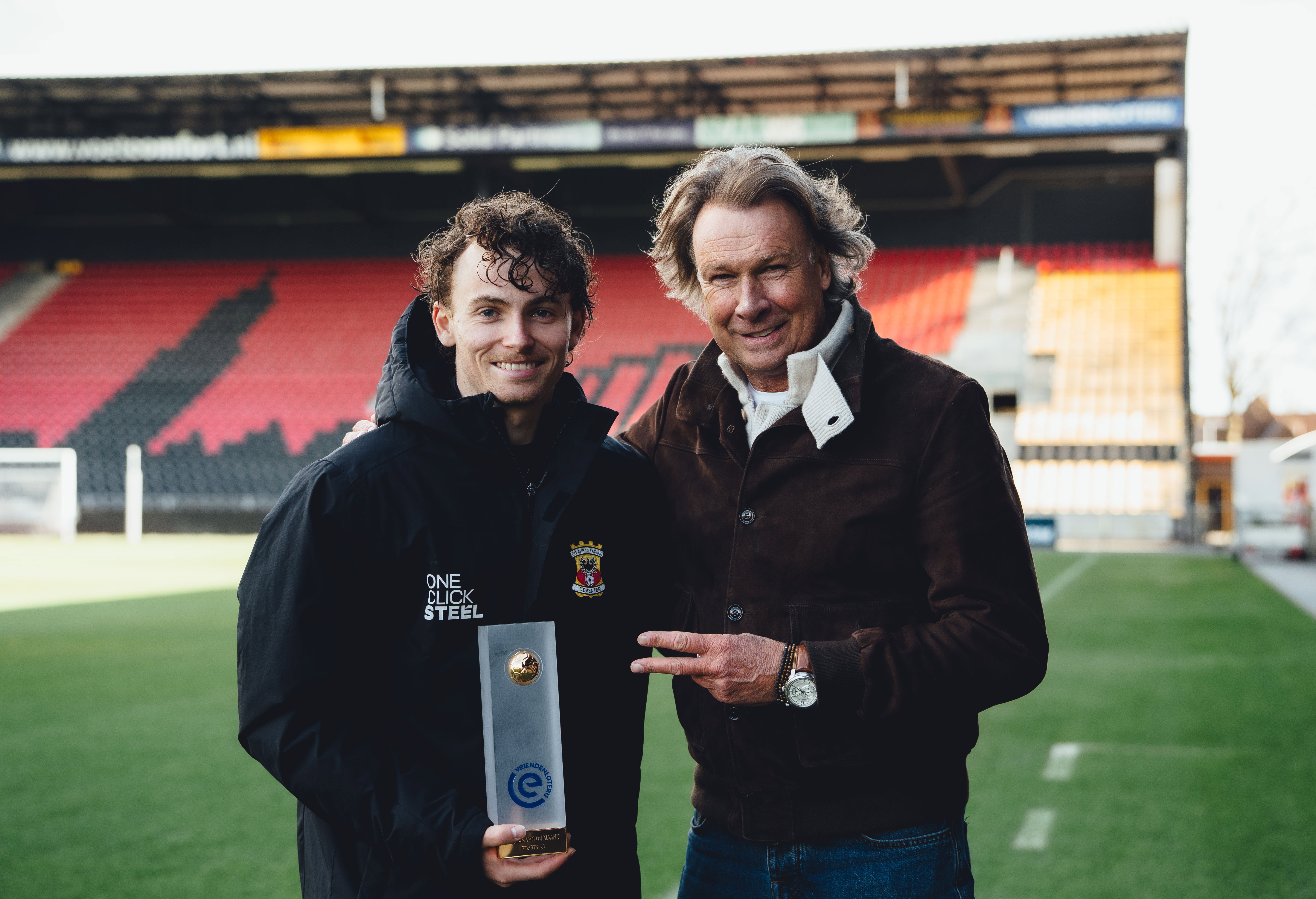 Jakob Breum en Hans Kraay junior