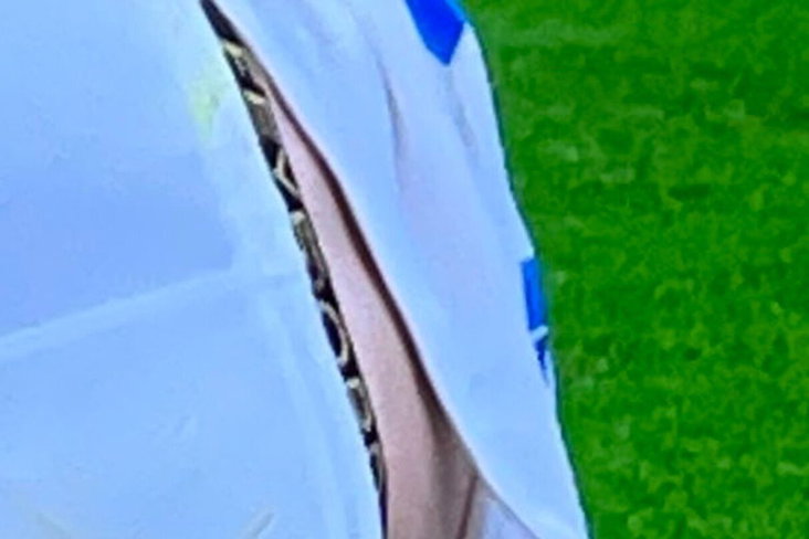 David Hancko met een Feyenoord onderbroek