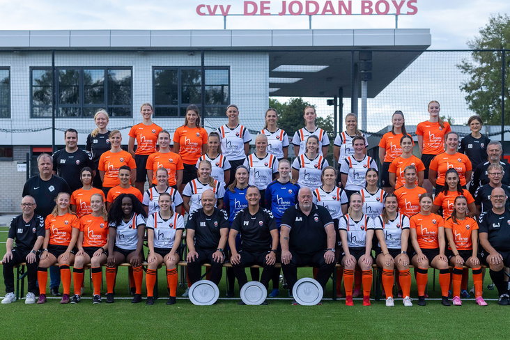 De selectie van Jodan Boys Vrouwen 1