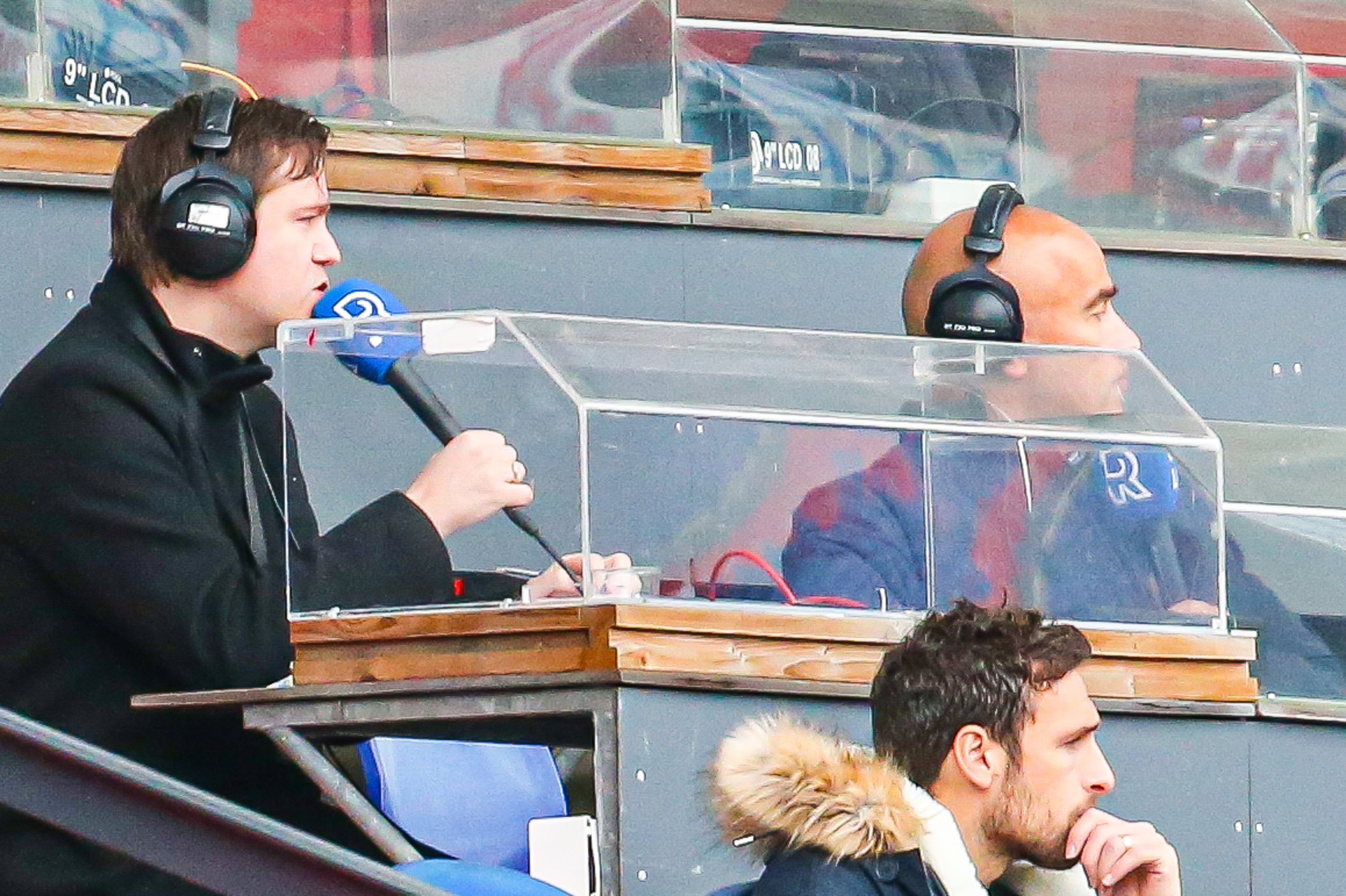 Dennis van Eersel en Ruud van Os in De Kuip