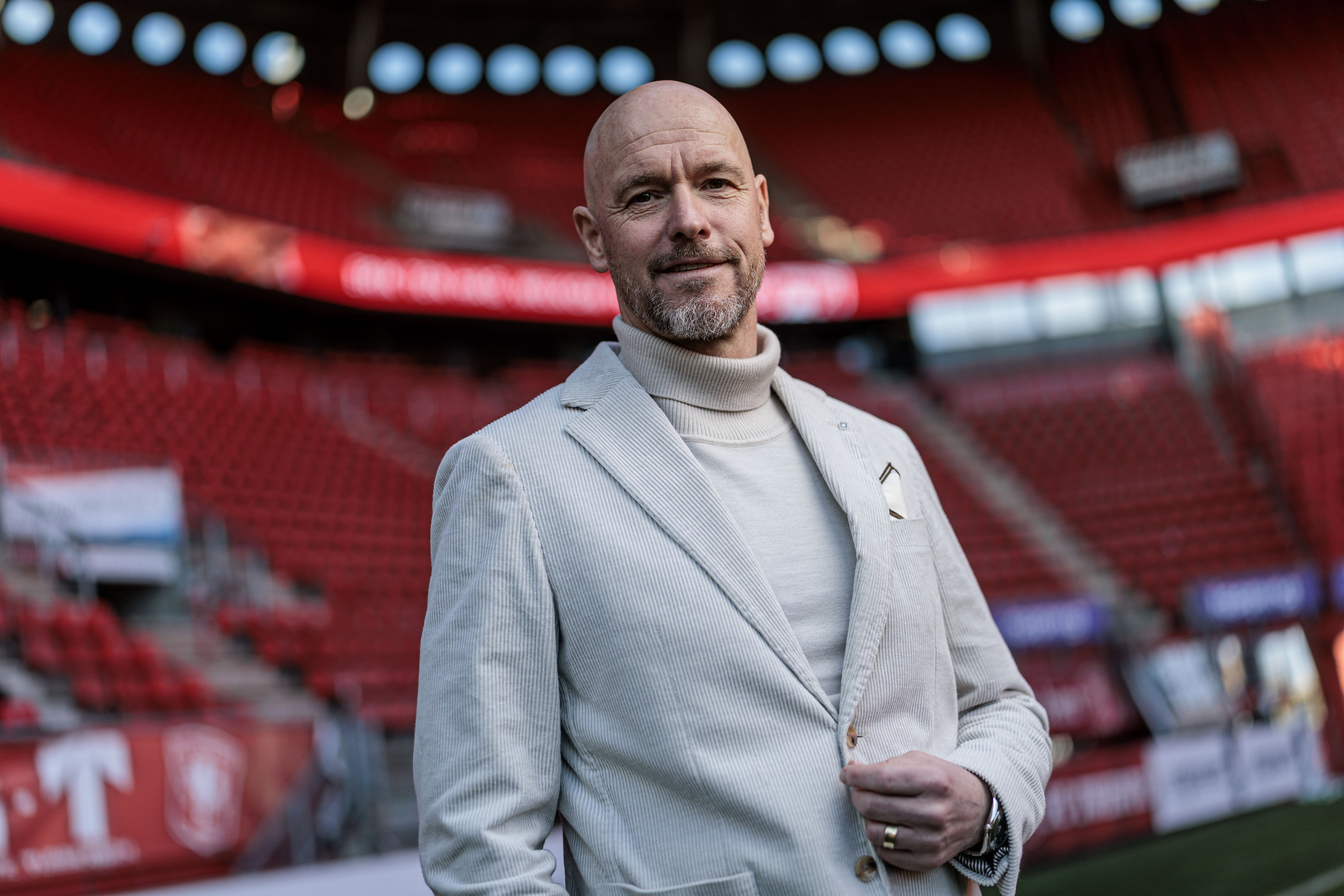 Erik ten Hag in De Grolsch Veste