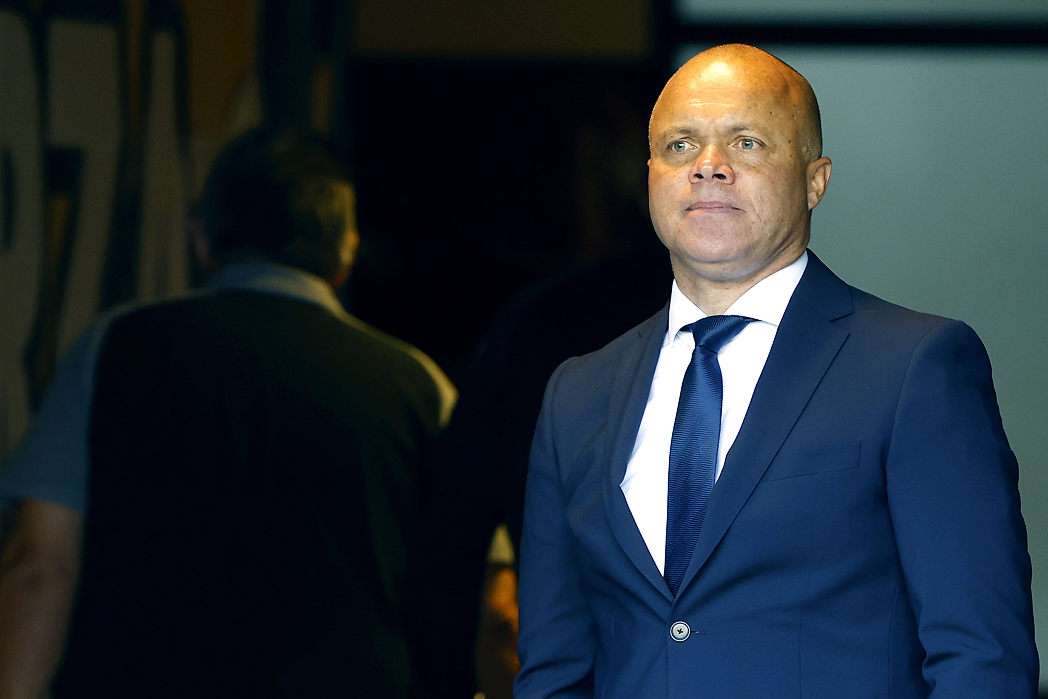 Earnest Stewart tijdens Vitesse - PSV