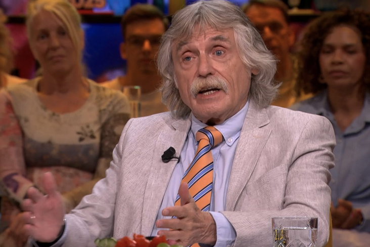 Johan Derksen bij Vandaag Inside Oranje