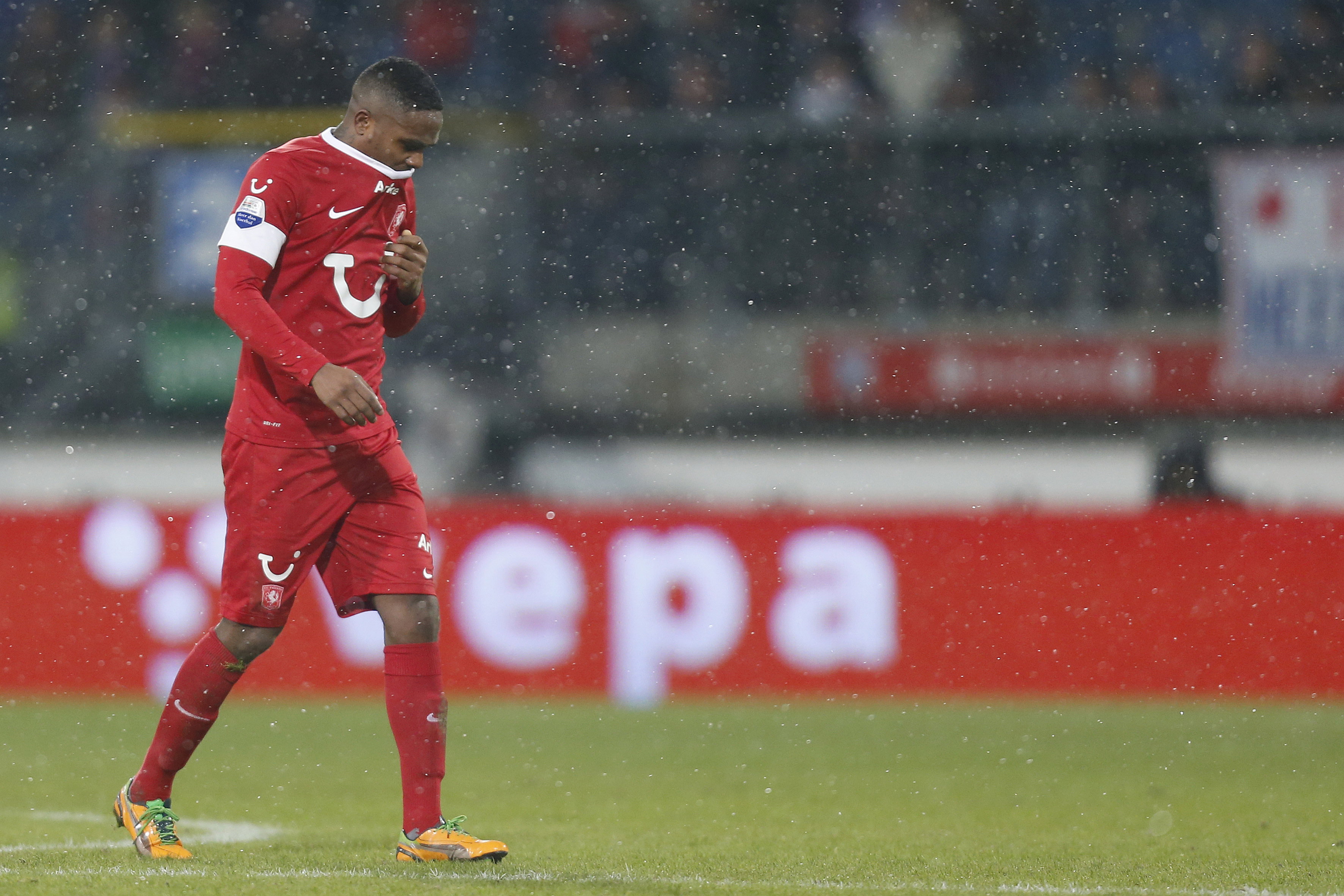 Edson Braafheid in het shirt van FC Twente